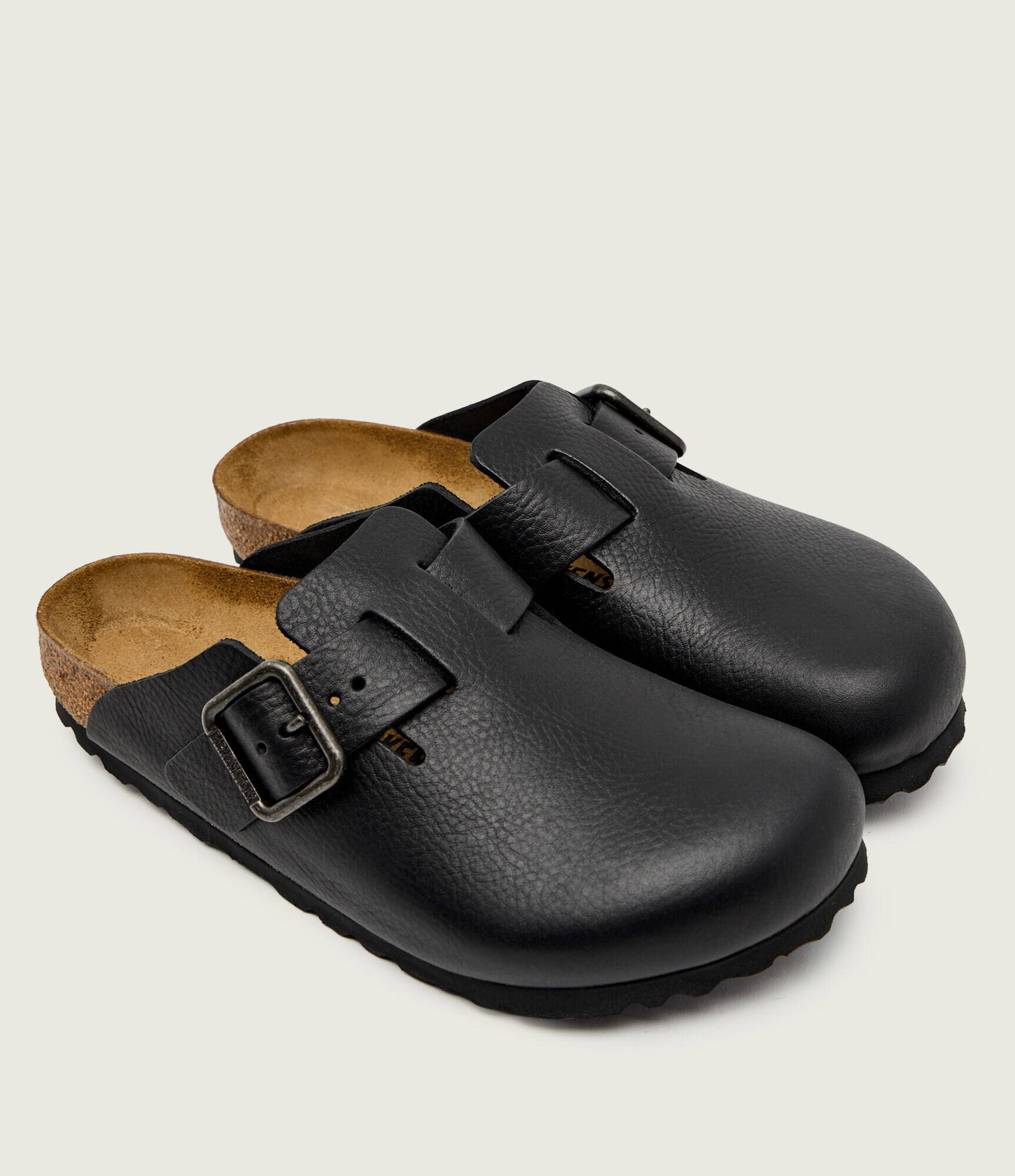 Birkenstock De piele mules (încălțăminte) Boston WB | regular fit