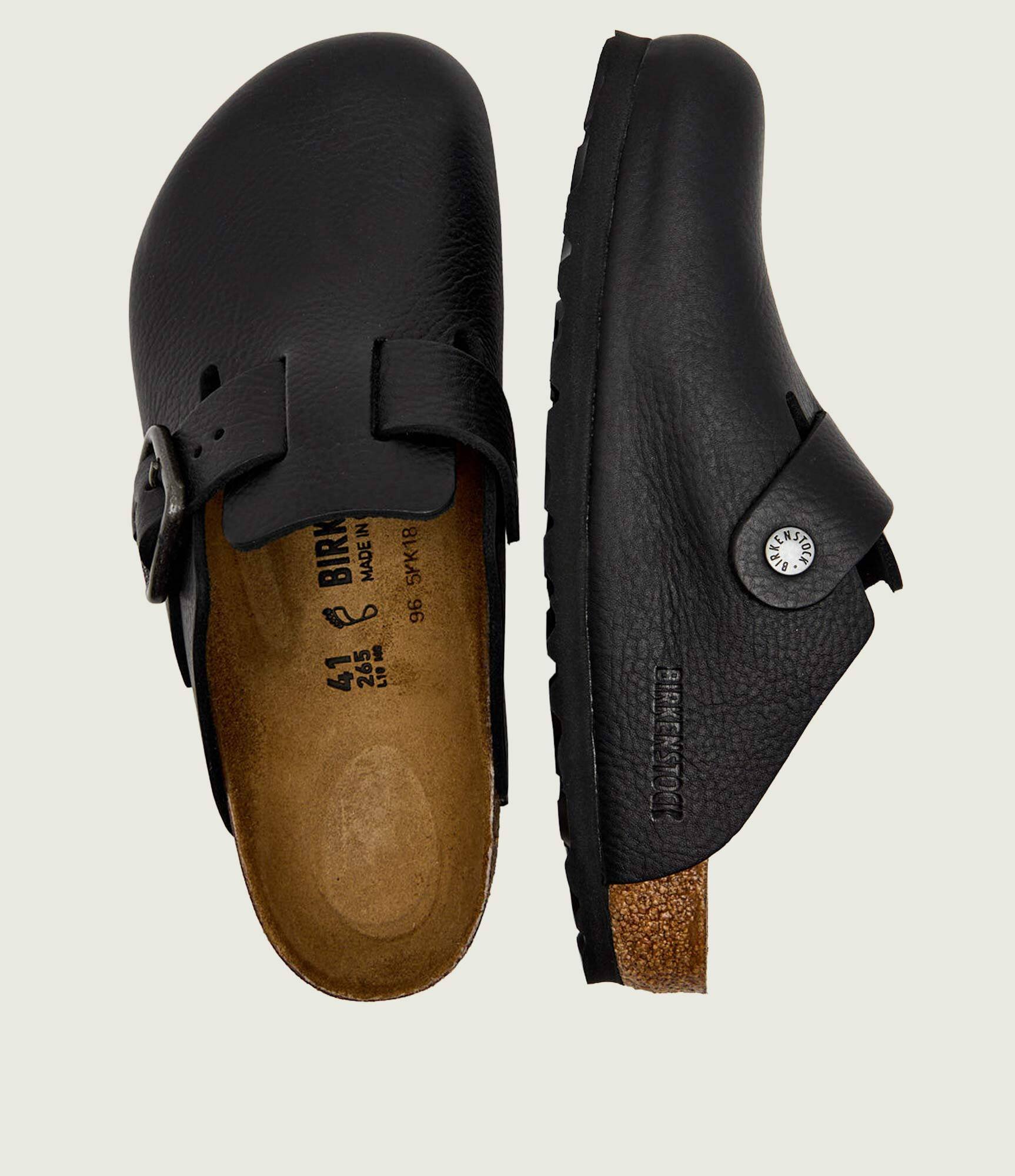 Birkenstock De piele mules (încălțăminte) Boston WB | regular fit