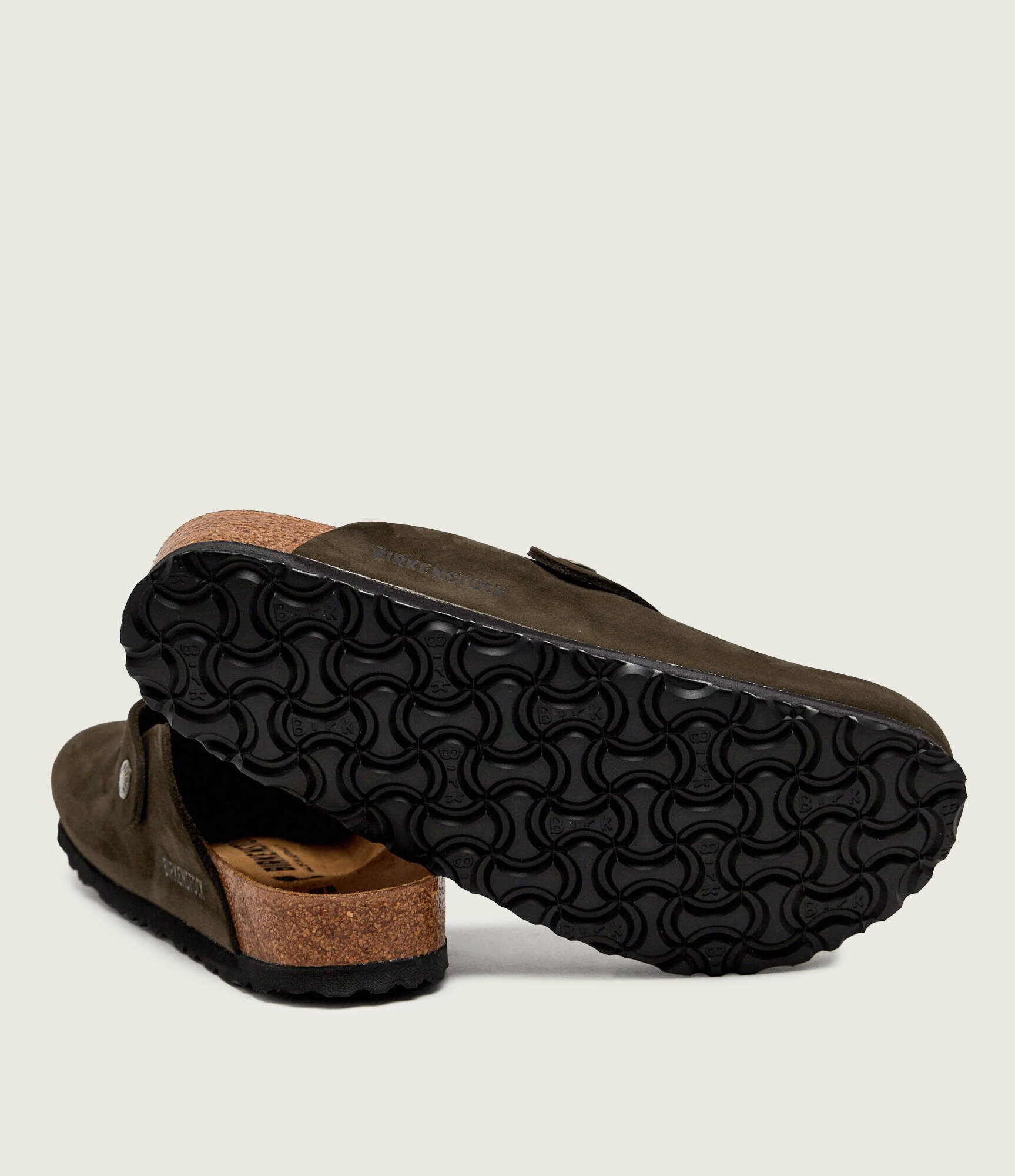 Birkenstock De piele mules (încălțăminte) Boston Wire Buckle | narrow fit