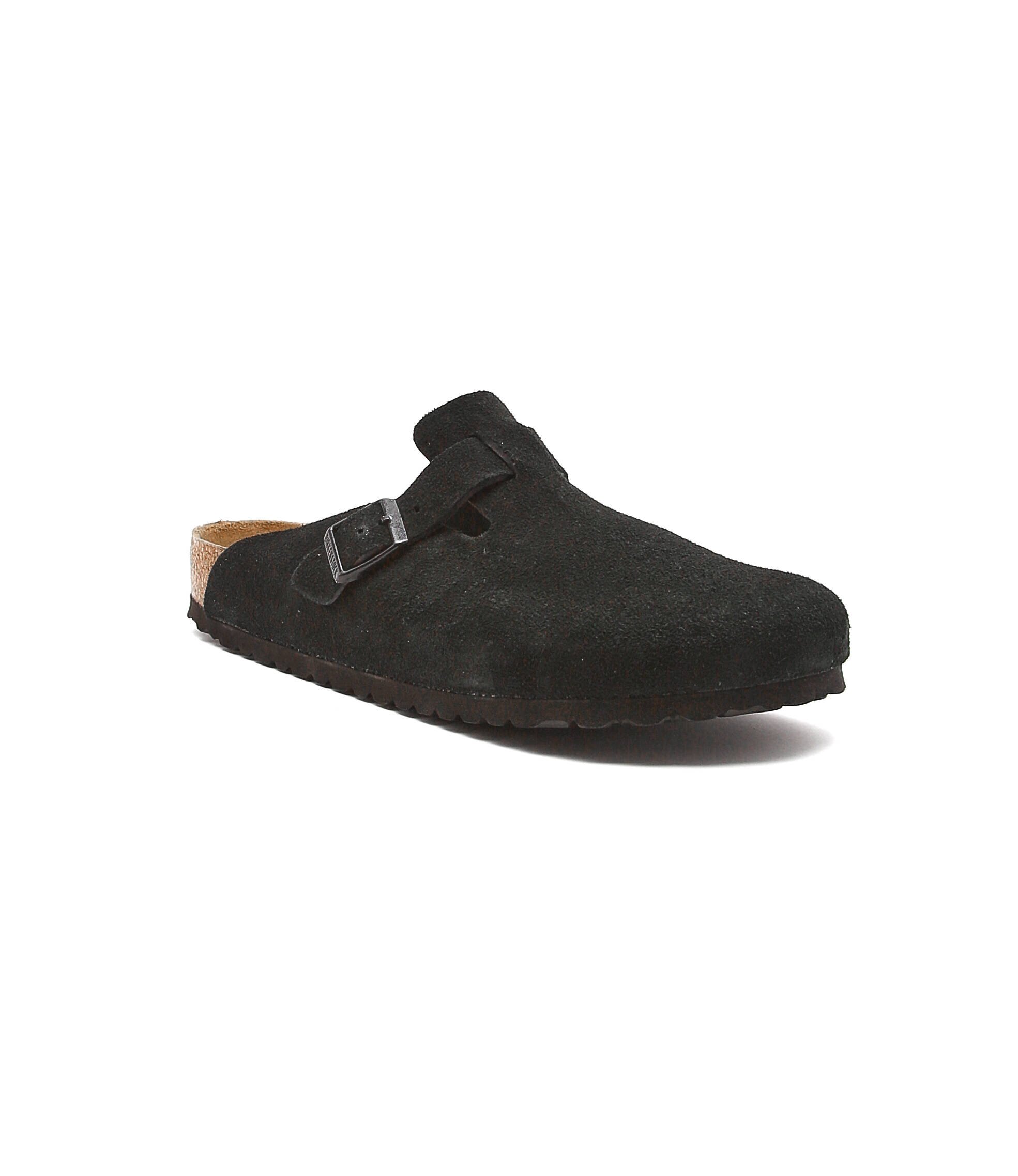Birkenstock De piele papuci de casă Boston SFB VL