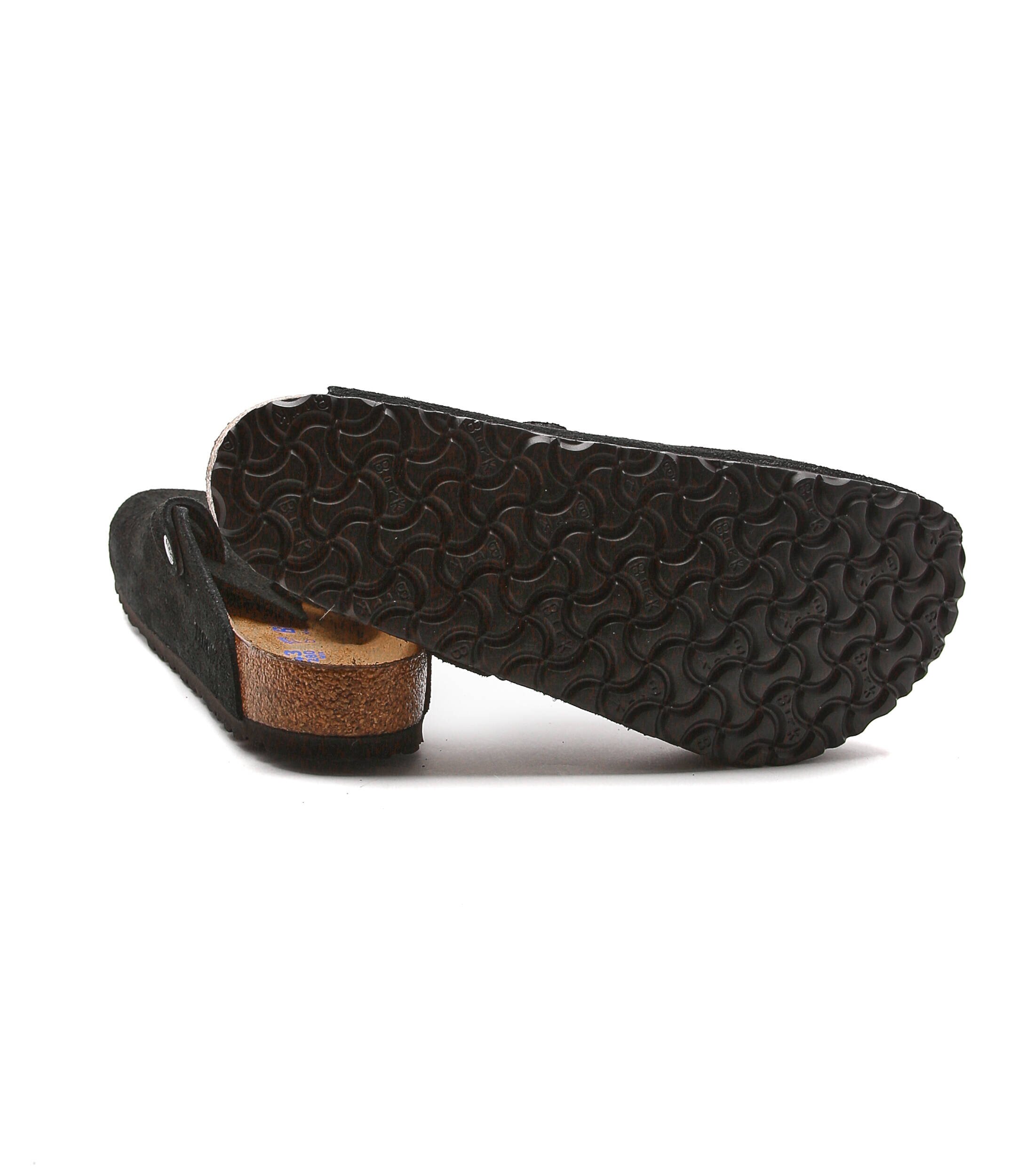 Birkenstock De piele papuci de casă Boston SFB VL