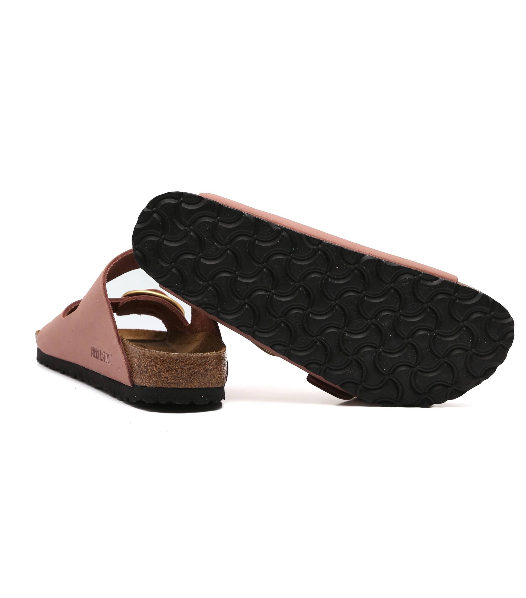Birkenstock De piele șlapi Arizona Big Buckle LENB | narrow fit