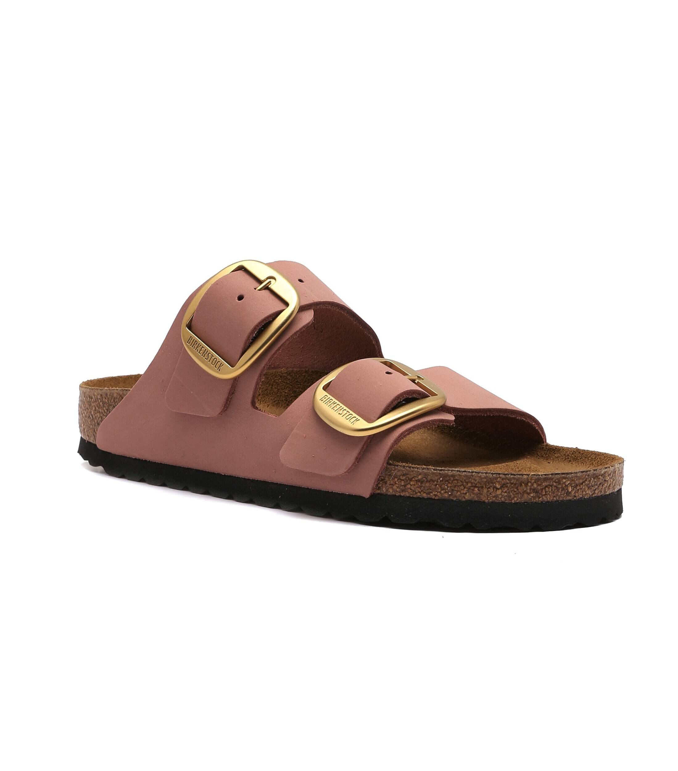 Birkenstock De piele șlapi Arizona Big Buckle LENB | narrow fit