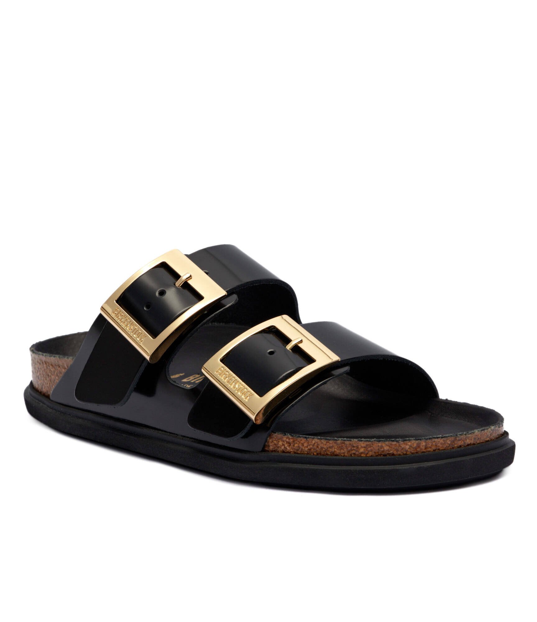 Birkenstock De piele șlapi Arizona Droplet Buckle | narrow fit
