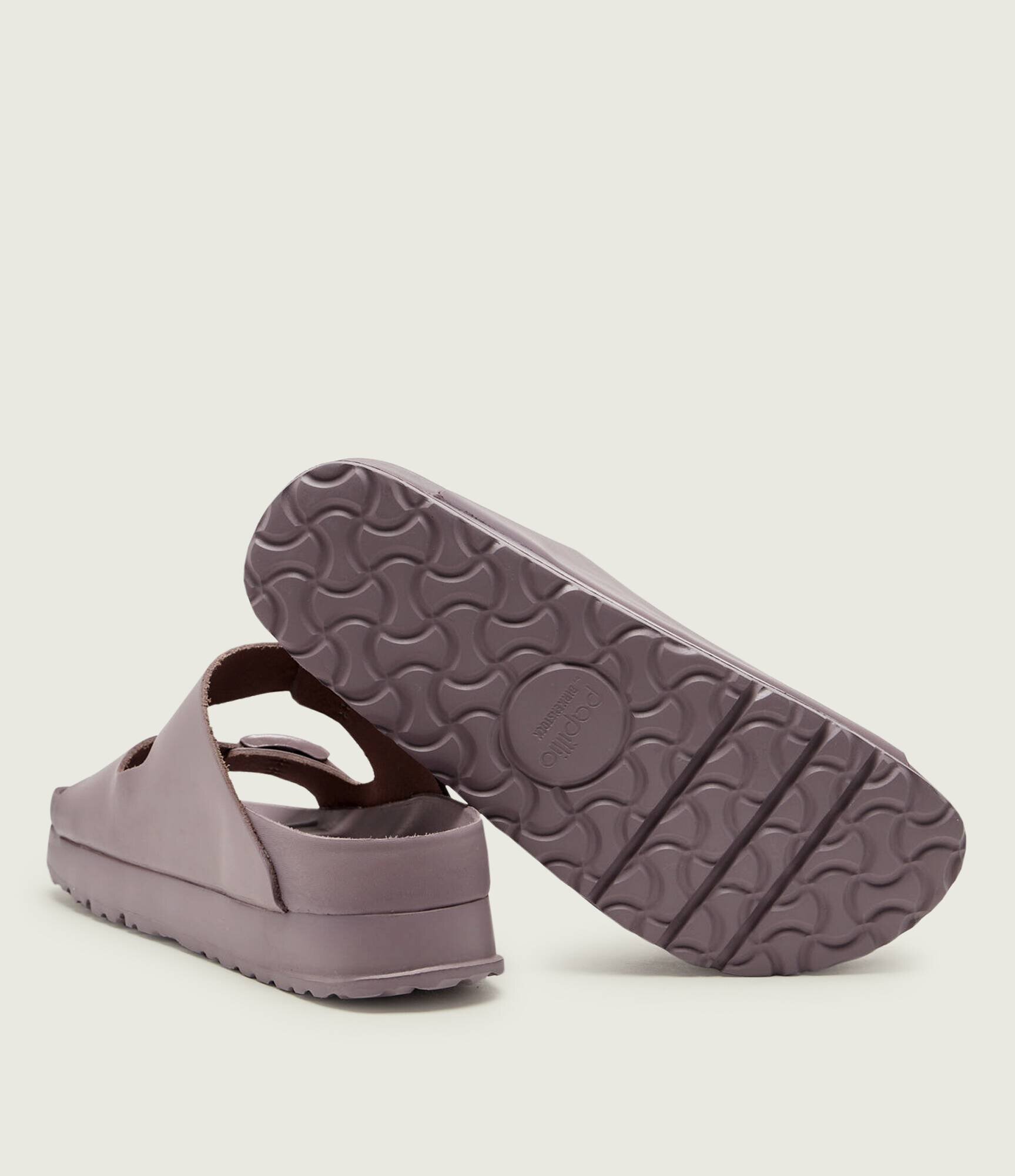 Birkenstock De piele șlapi Arizona Flex Platform | x Papillio | narrow fit