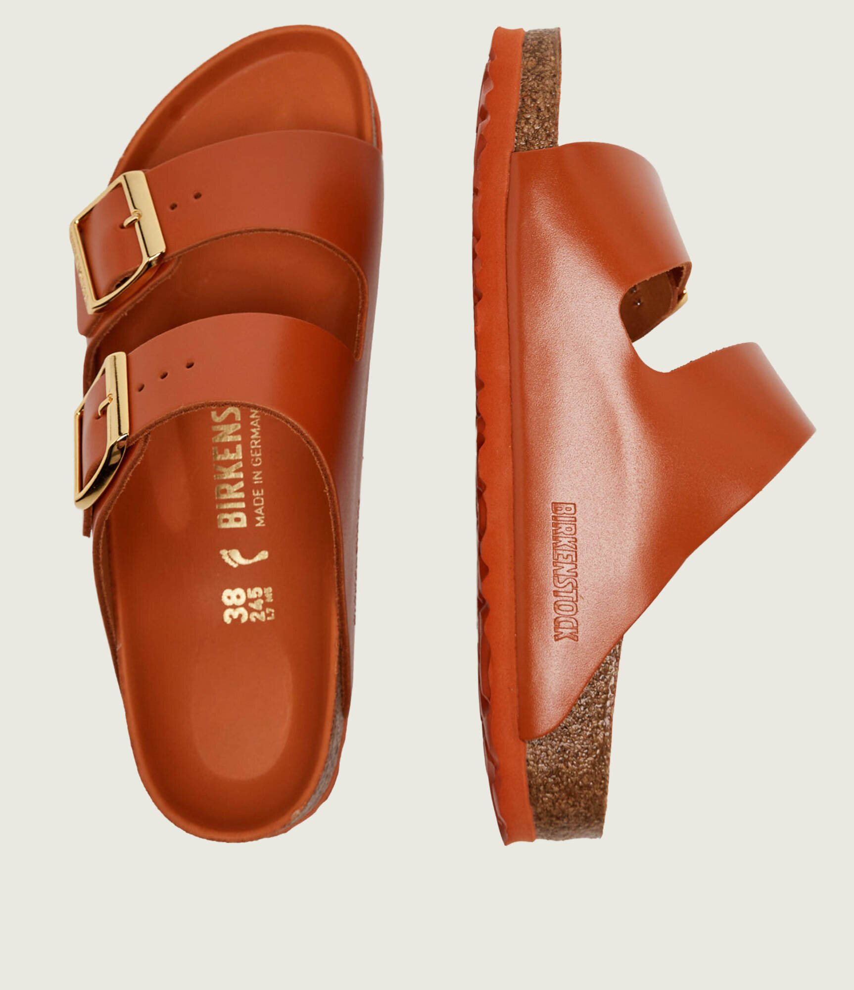 Birkenstock De piele șlapi Arizona Lena | narrow fit