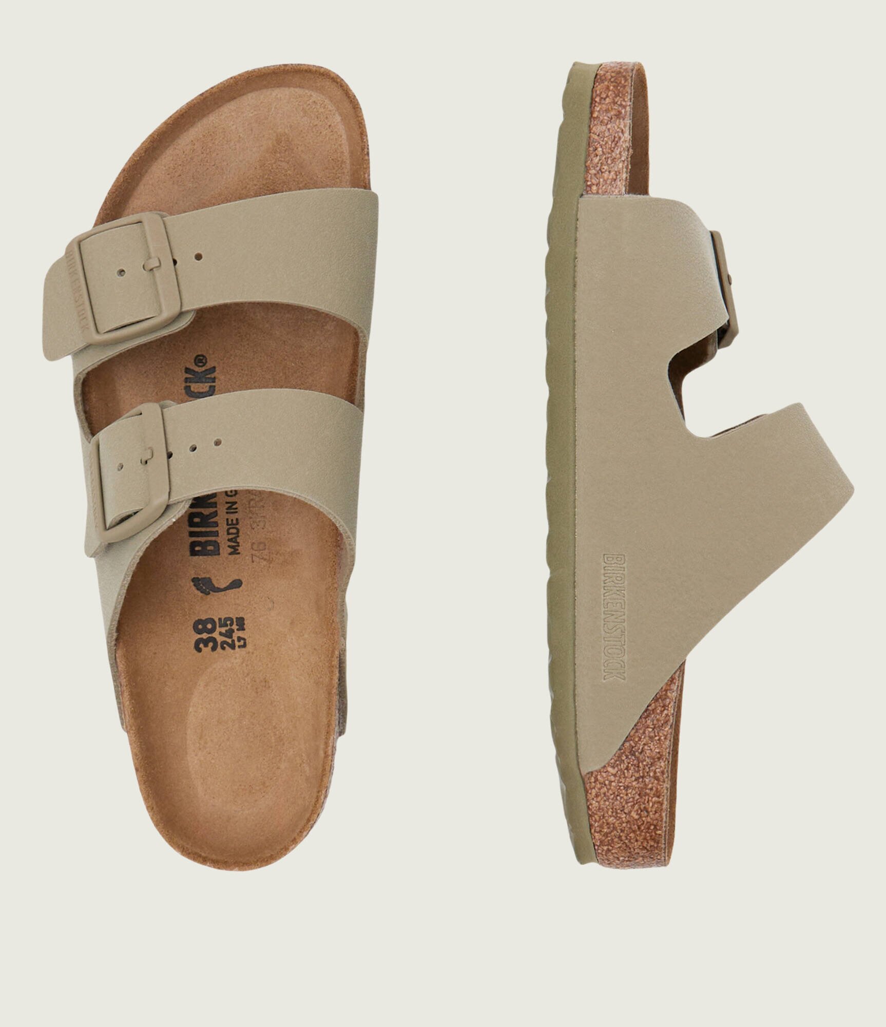 Birkenstock De piele șlapi Arizona | narrow fit