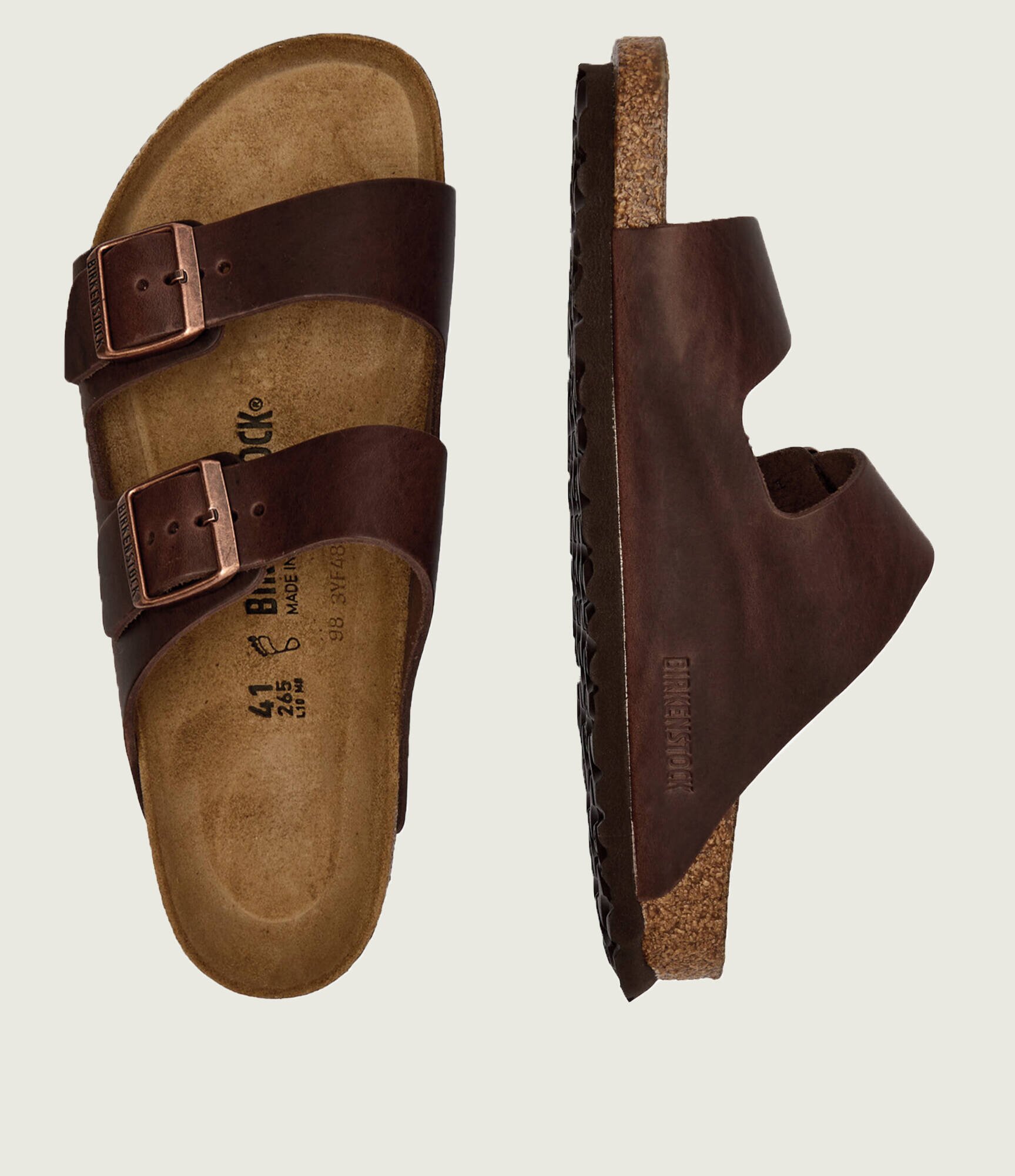 Birkenstock De piele șlapi Arizona | regular fit