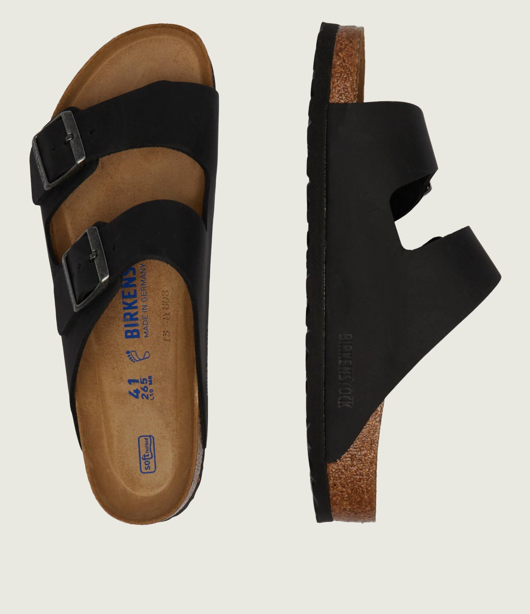 Birkenstock De piele șlapi Arizona | regular fit soft footbed