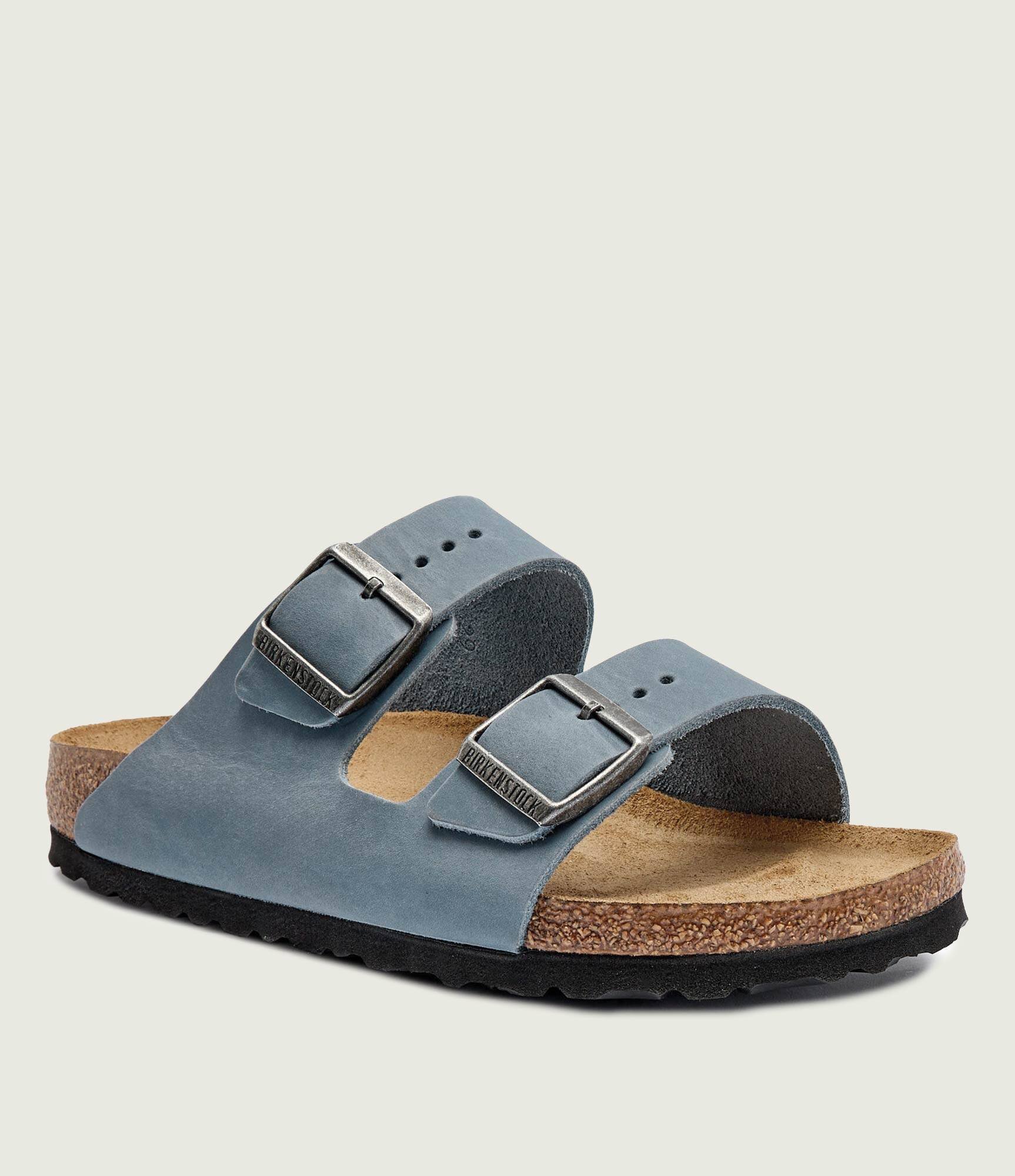 Birkenstock De piele șlapi Arizona SFB LEOI | narrow fit