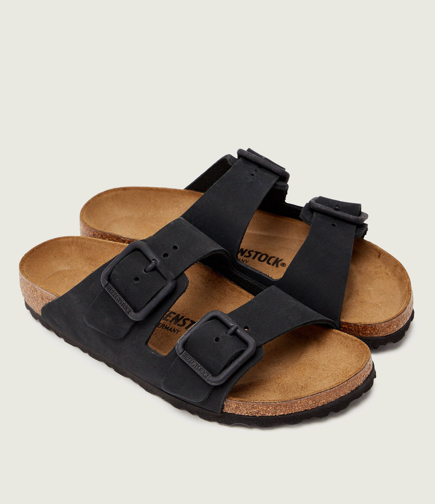 Birkenstock De piele șlapi Arizona Wire Buckle | narrow fit