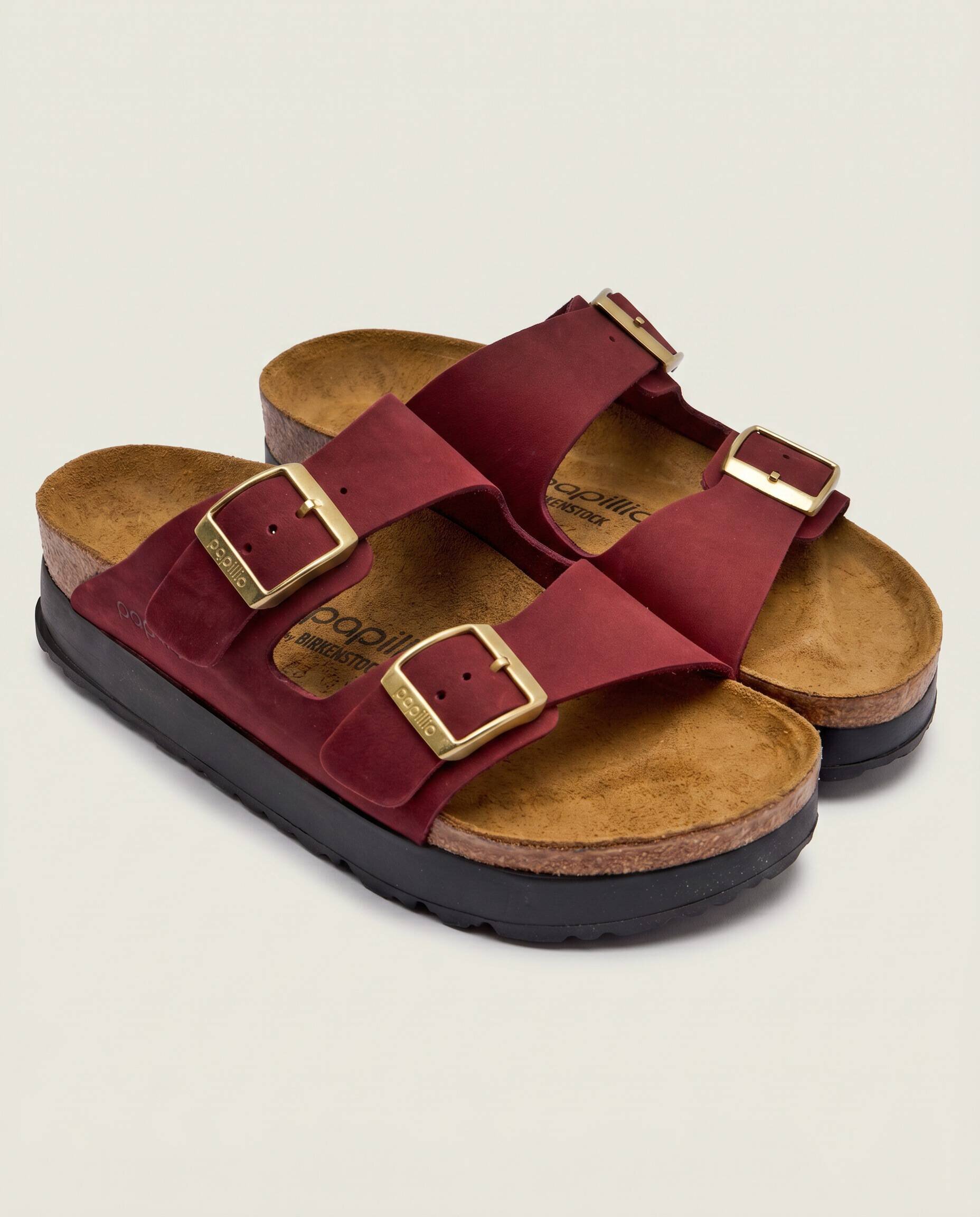 Birkenstock De piele șlapi Arizona x Papillio | narrow fit