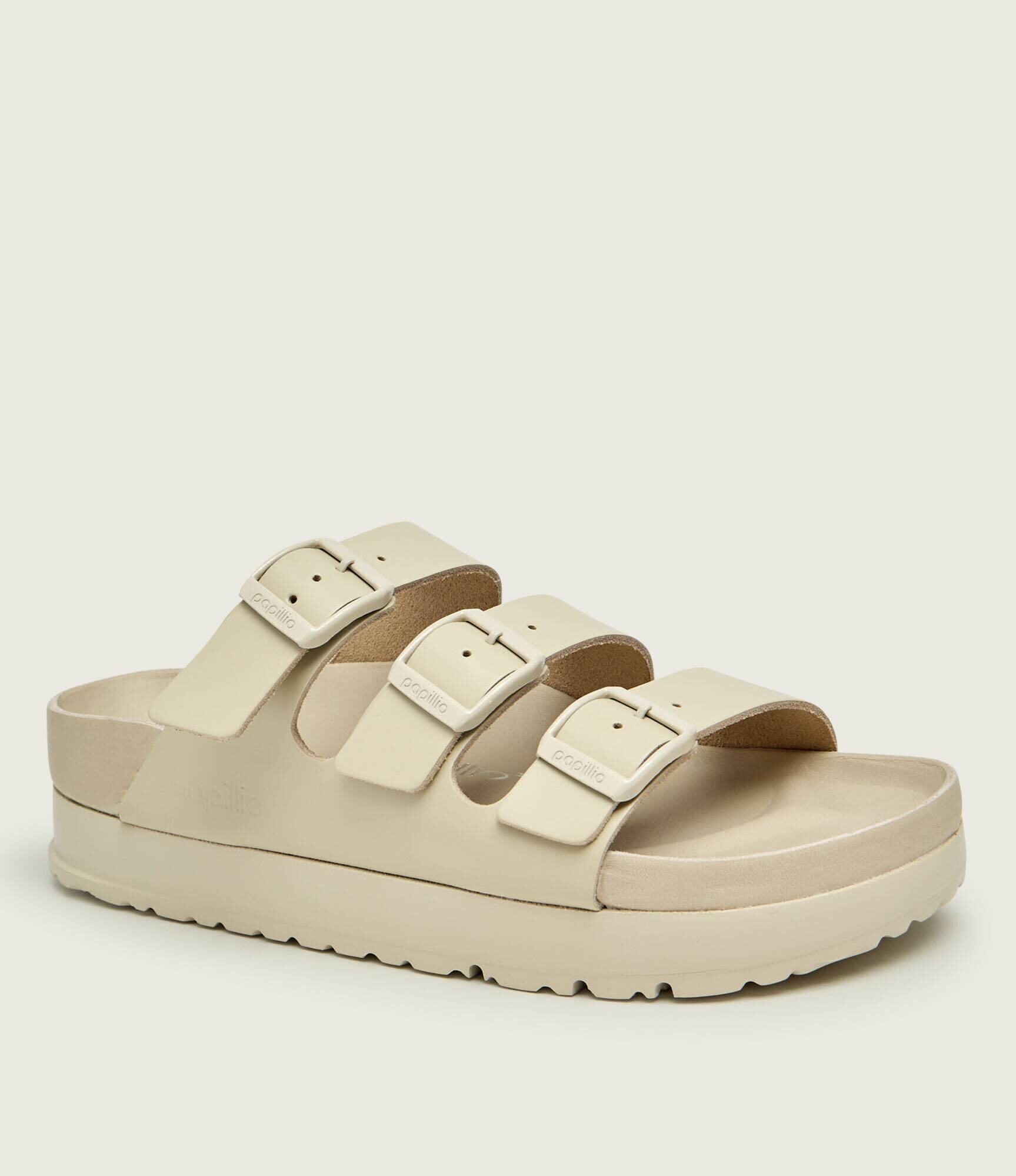 Birkenstock De piele șlapi Florida III Flex Platform | x Papillio | narrow fit