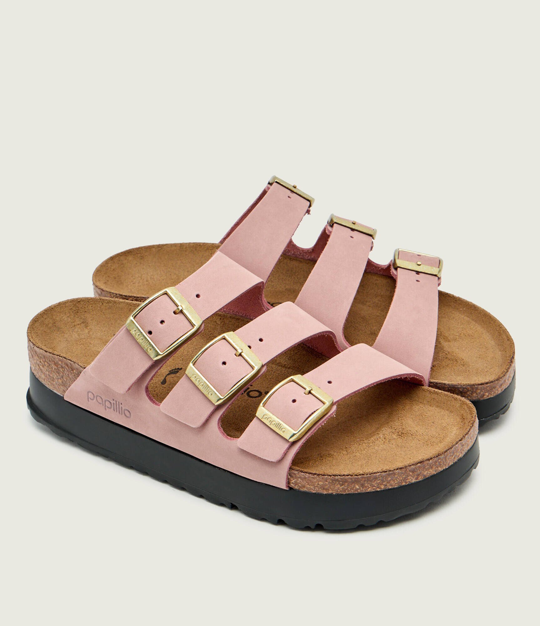 Birkenstock De piele șlapi Florida III Flex| X Papillio | narrow fit
