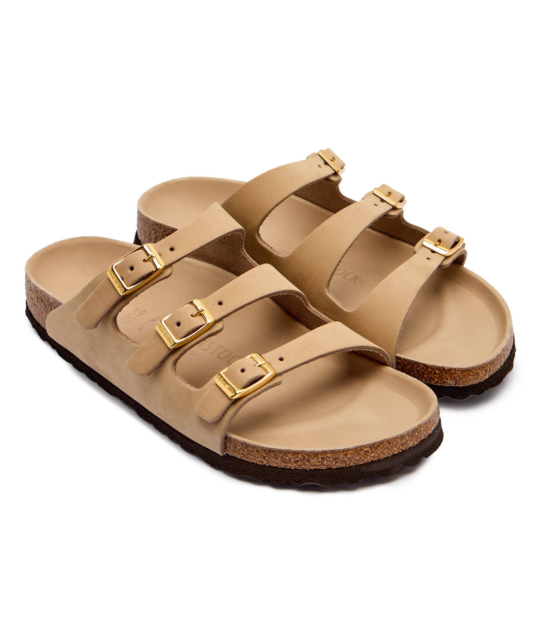 Birkenstock De piele șlapi Florida Lenb | narrow fit