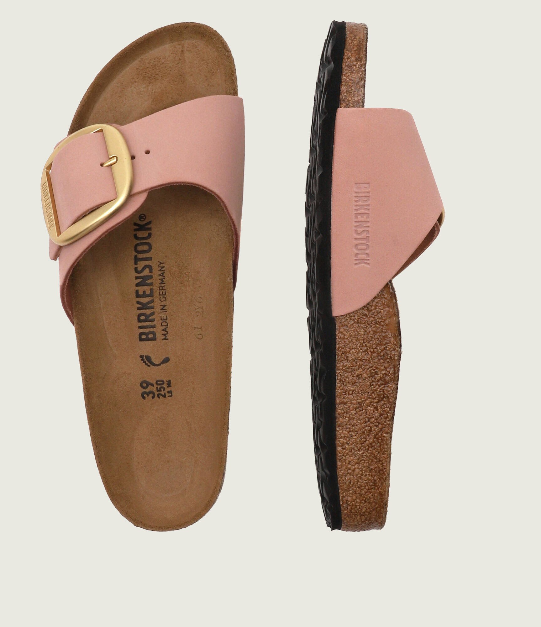 Birkenstock De piele șlapi Madrid BB LENB | narrow fit
