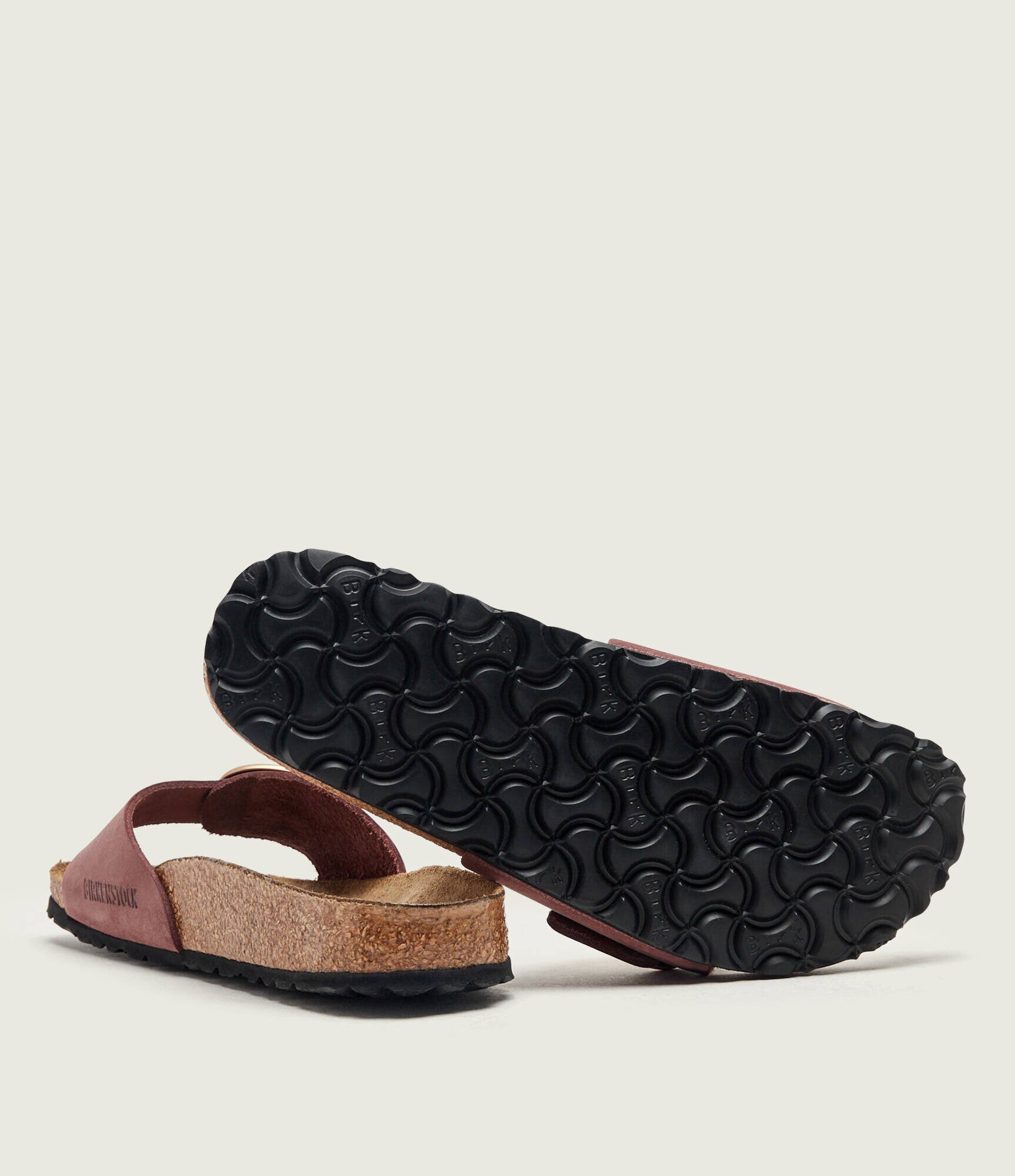 Birkenstock De piele șlapi Madrid Big Buckle | narrow fit