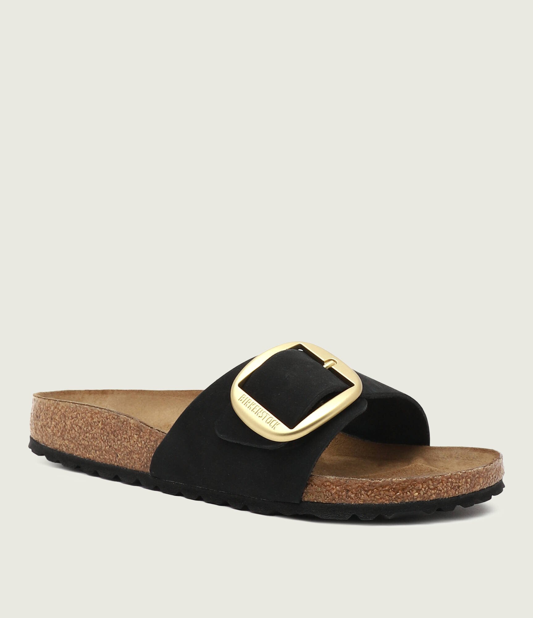 Birkenstock De piele șlapi Madrid Big Buckle | narrow fit