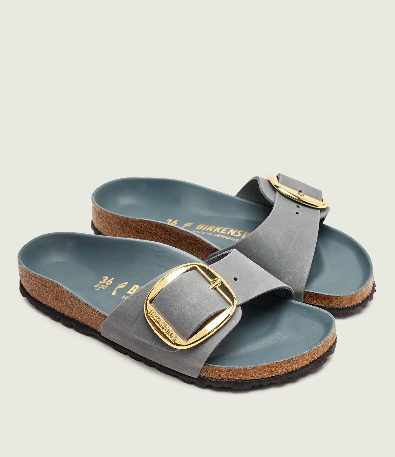 Birkenstock De piele șlapi Madrid | narrow fit
