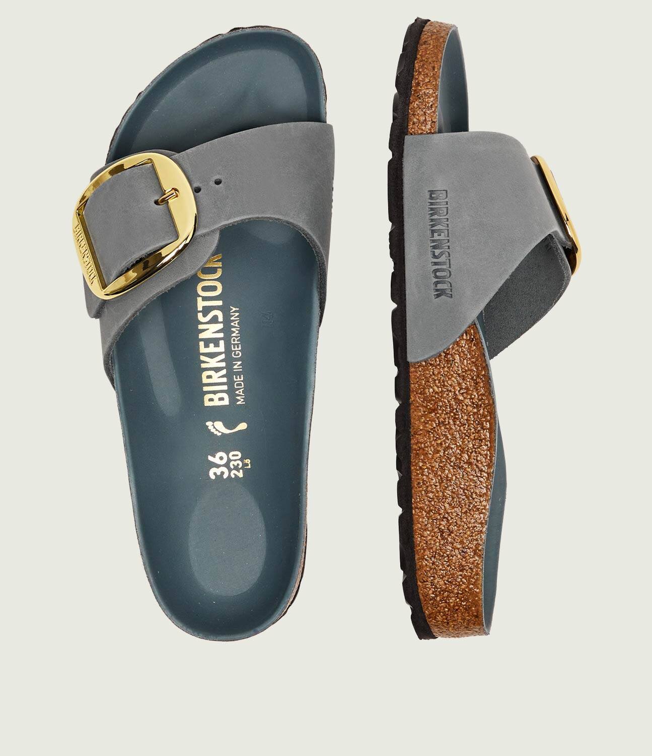 Birkenstock De piele șlapi Madrid | narrow fit
