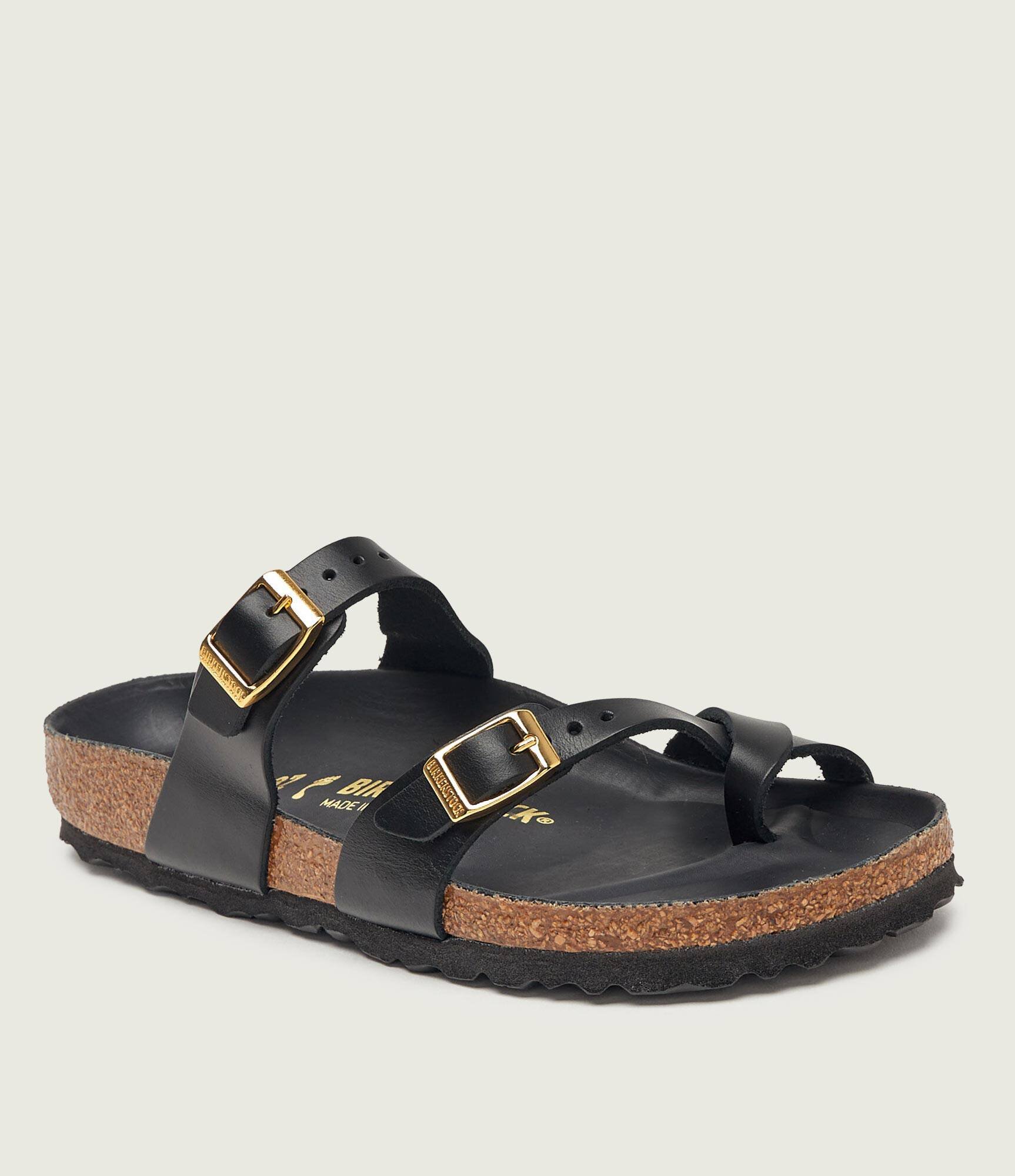 Birkenstock De piele șlapi Mayari | narrow fit