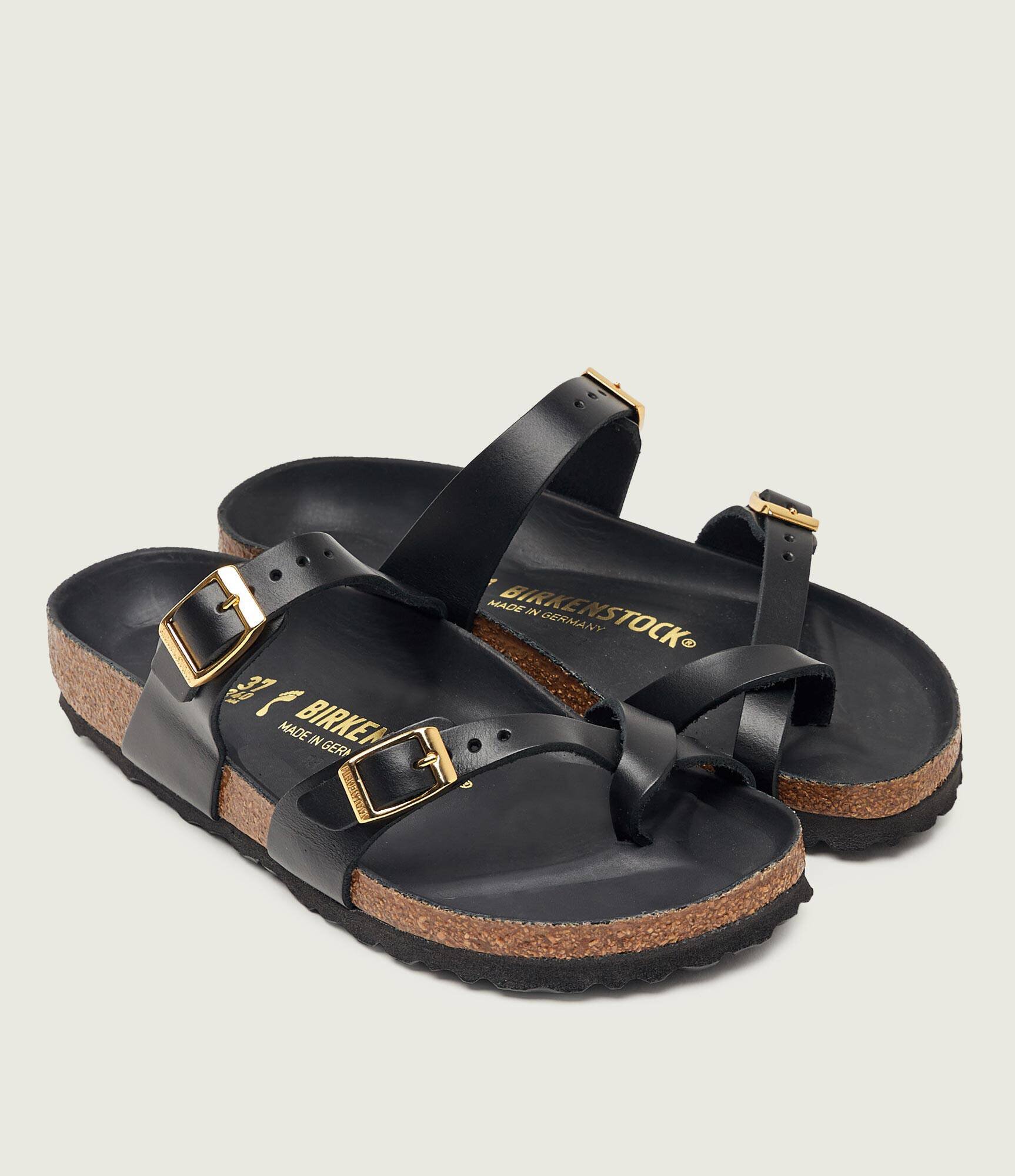 Birkenstock De piele șlapi Mayari | narrow fit