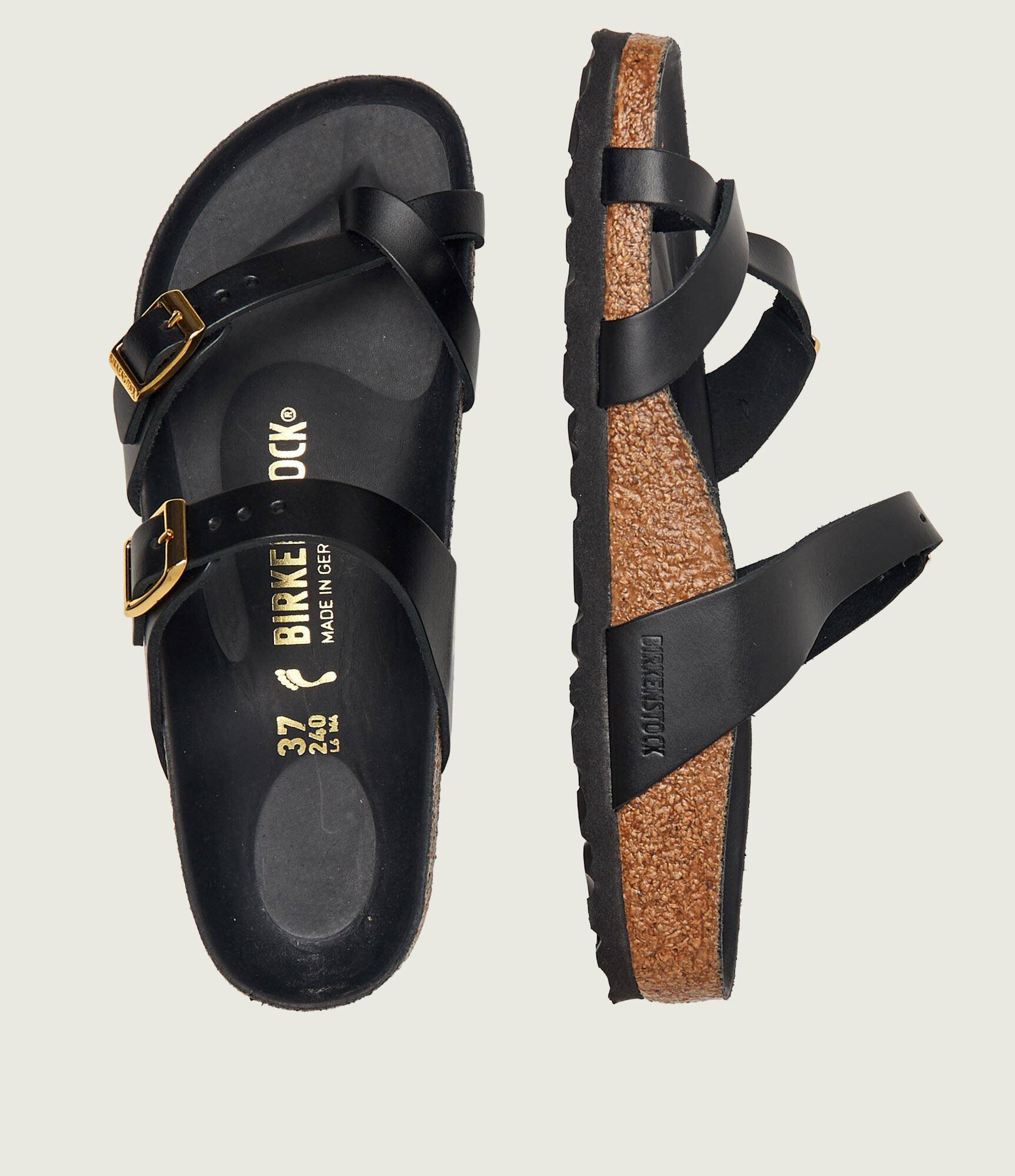 Birkenstock De piele șlapi Mayari | narrow fit