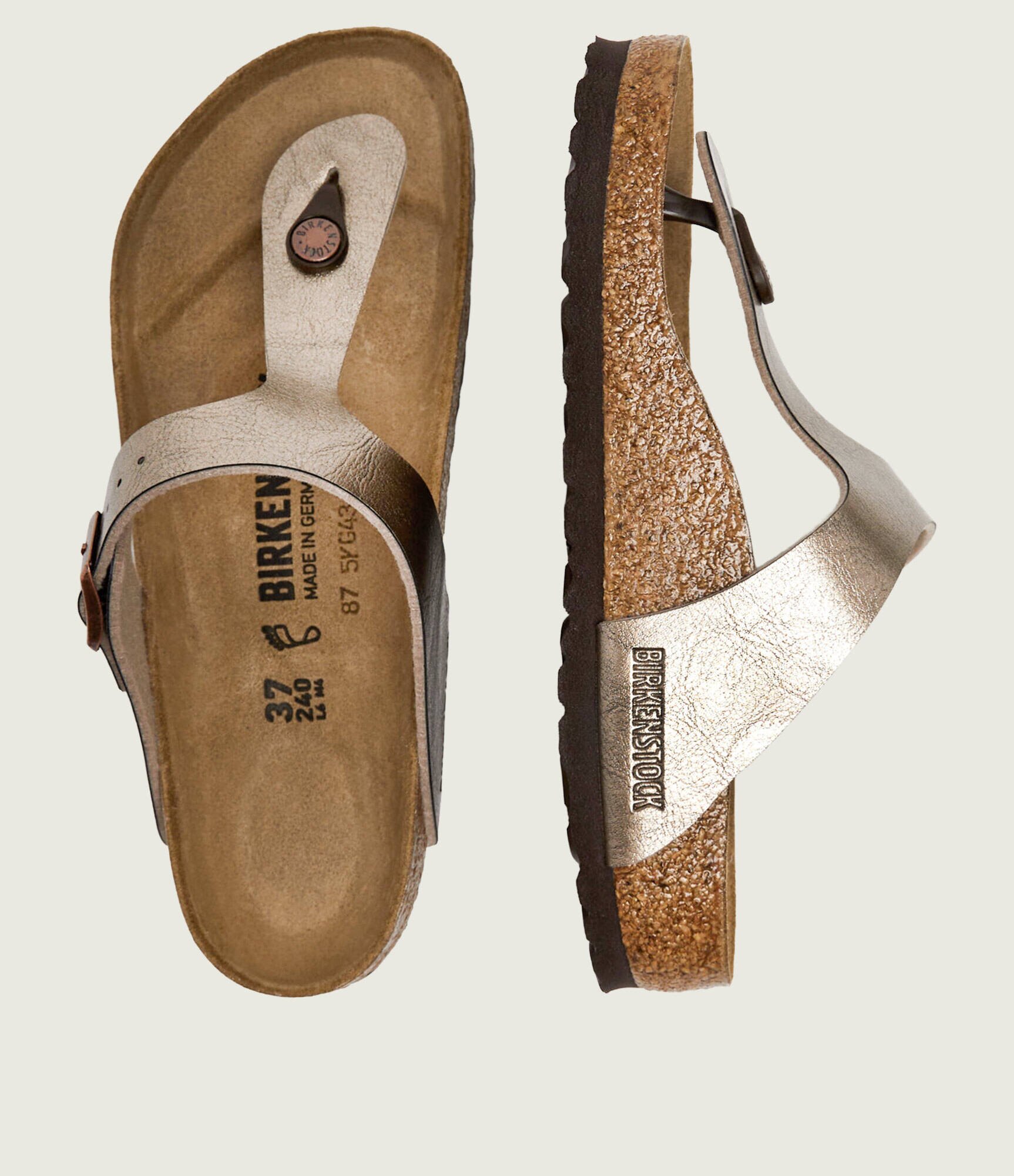 Birkenstock Flip flops Gizeh BF cu adaos de piele | regular fit