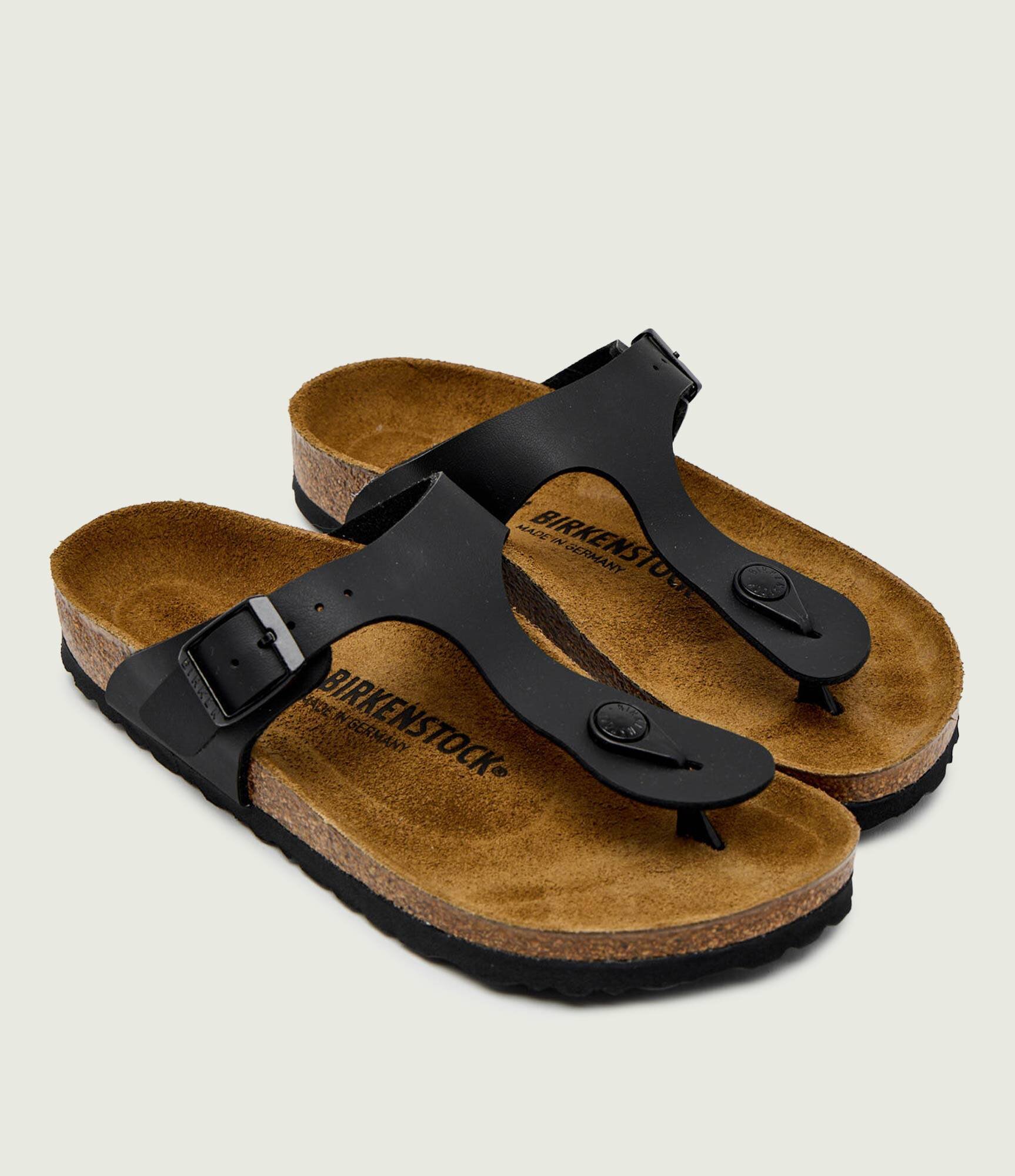 Birkenstock Flip flops Gizeh cu adaos de piele | narrow fit