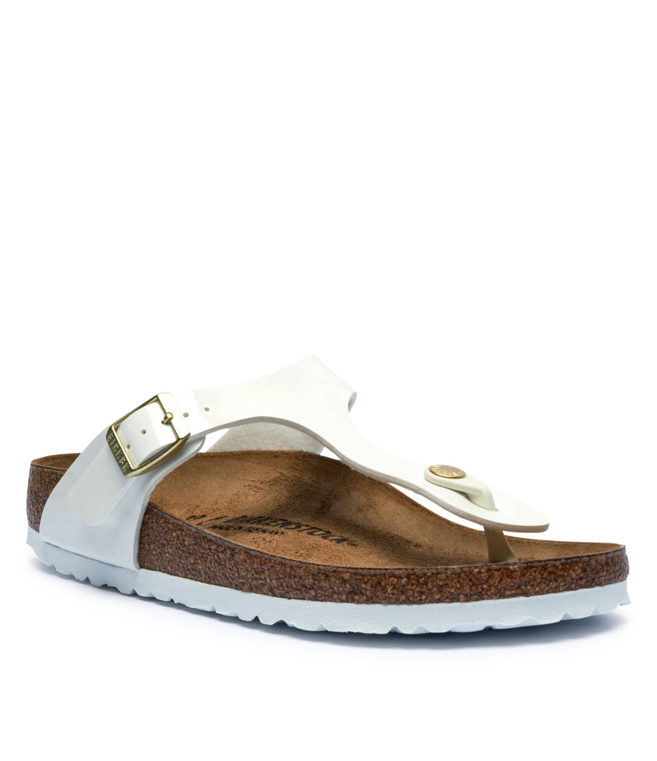 Birkenstock Flip flops Gizeh cu adaos de piele | narrow fit