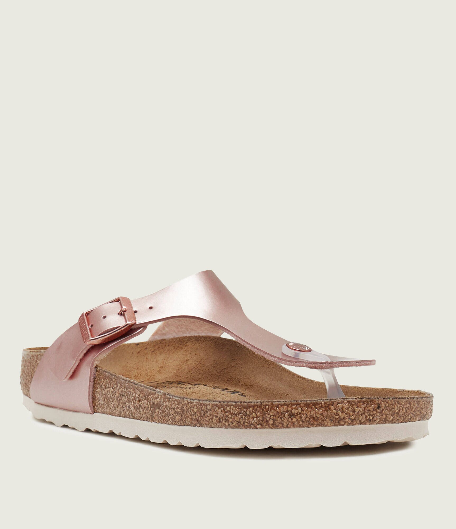 Birkenstock Flip flops Gizeh cu adaos de piele | narrow fit