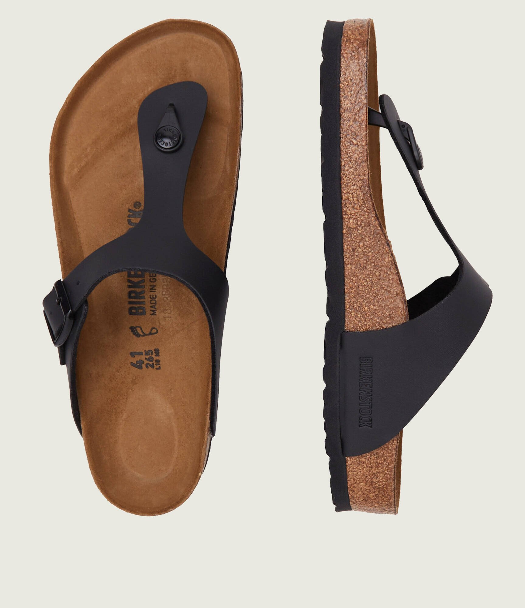 Birkenstock Flip flops Gizeh cu adaos de piele | regular fit