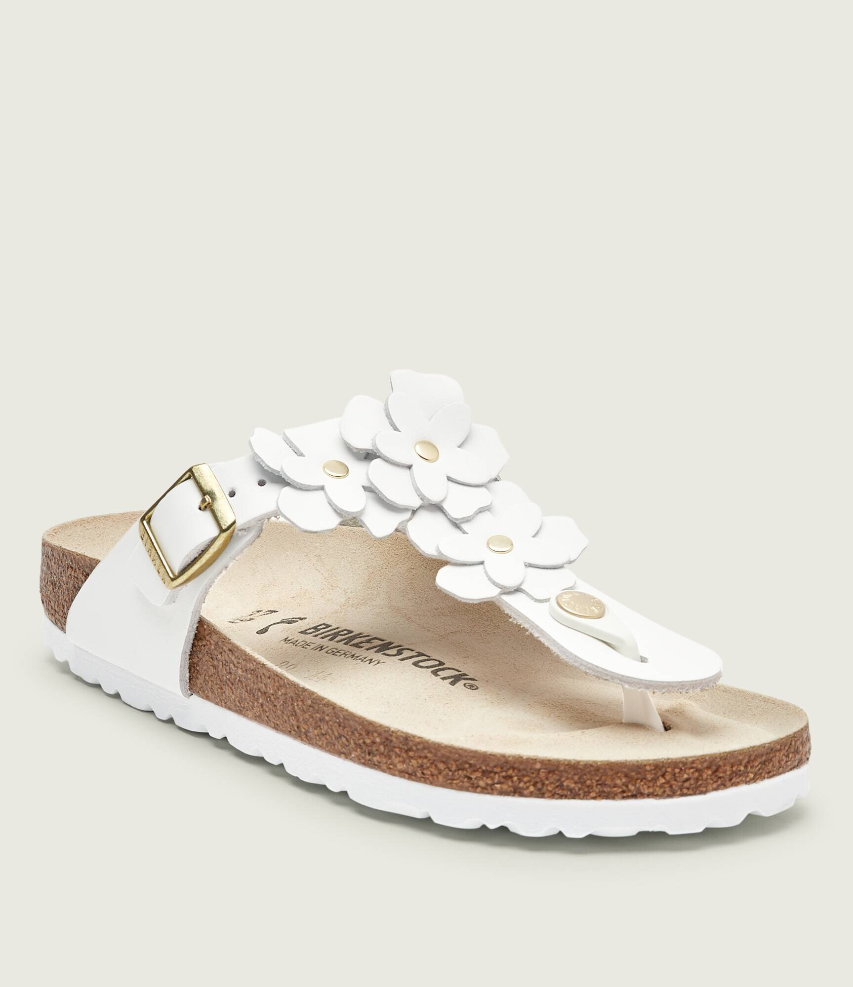 Birkenstock Flip flops Gizeh Flowers | narrow fit | piele