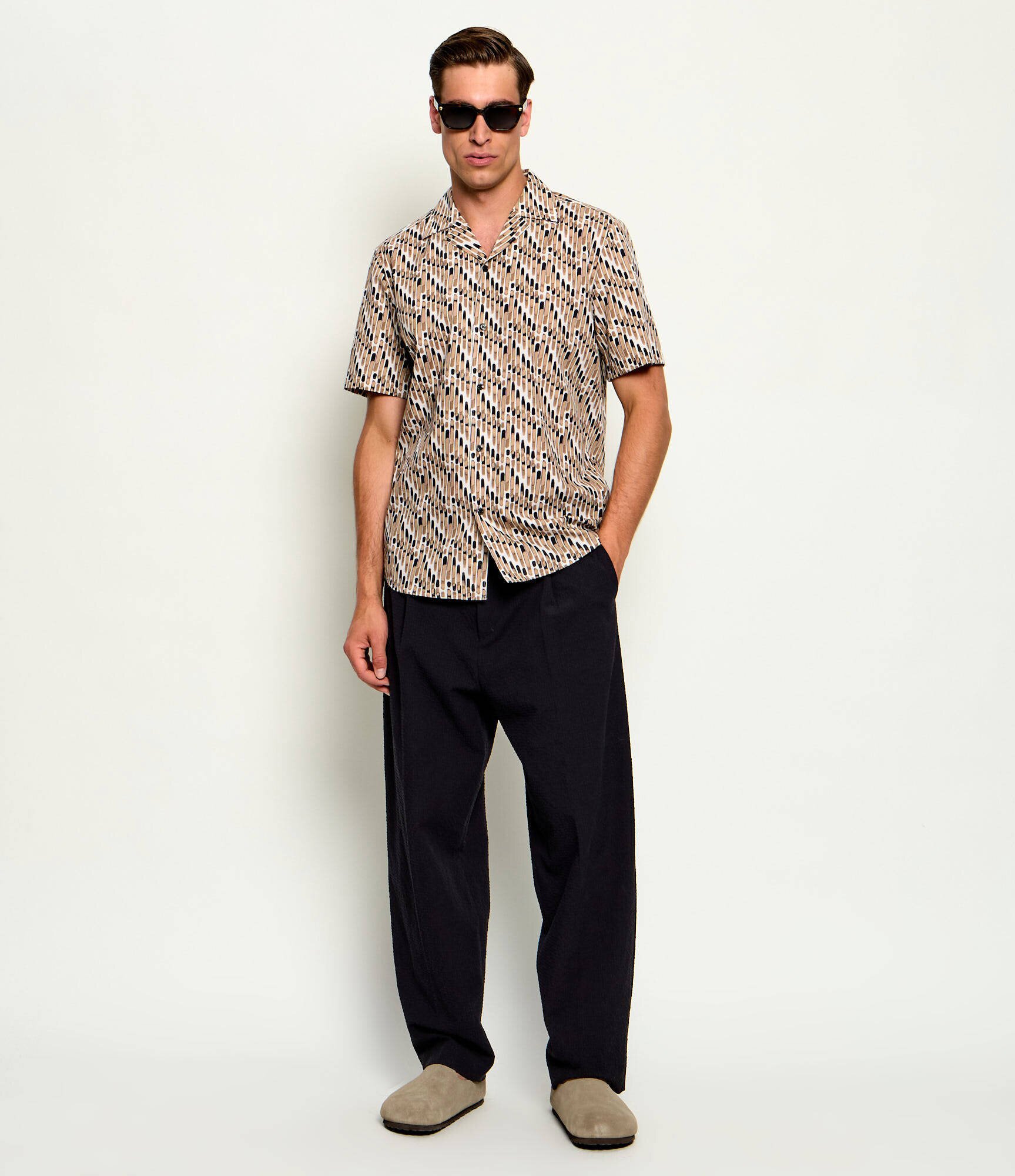Birkenstock Mules (încălțăminte) Amsterdam Wrapped | piele întoarsă | regular fit