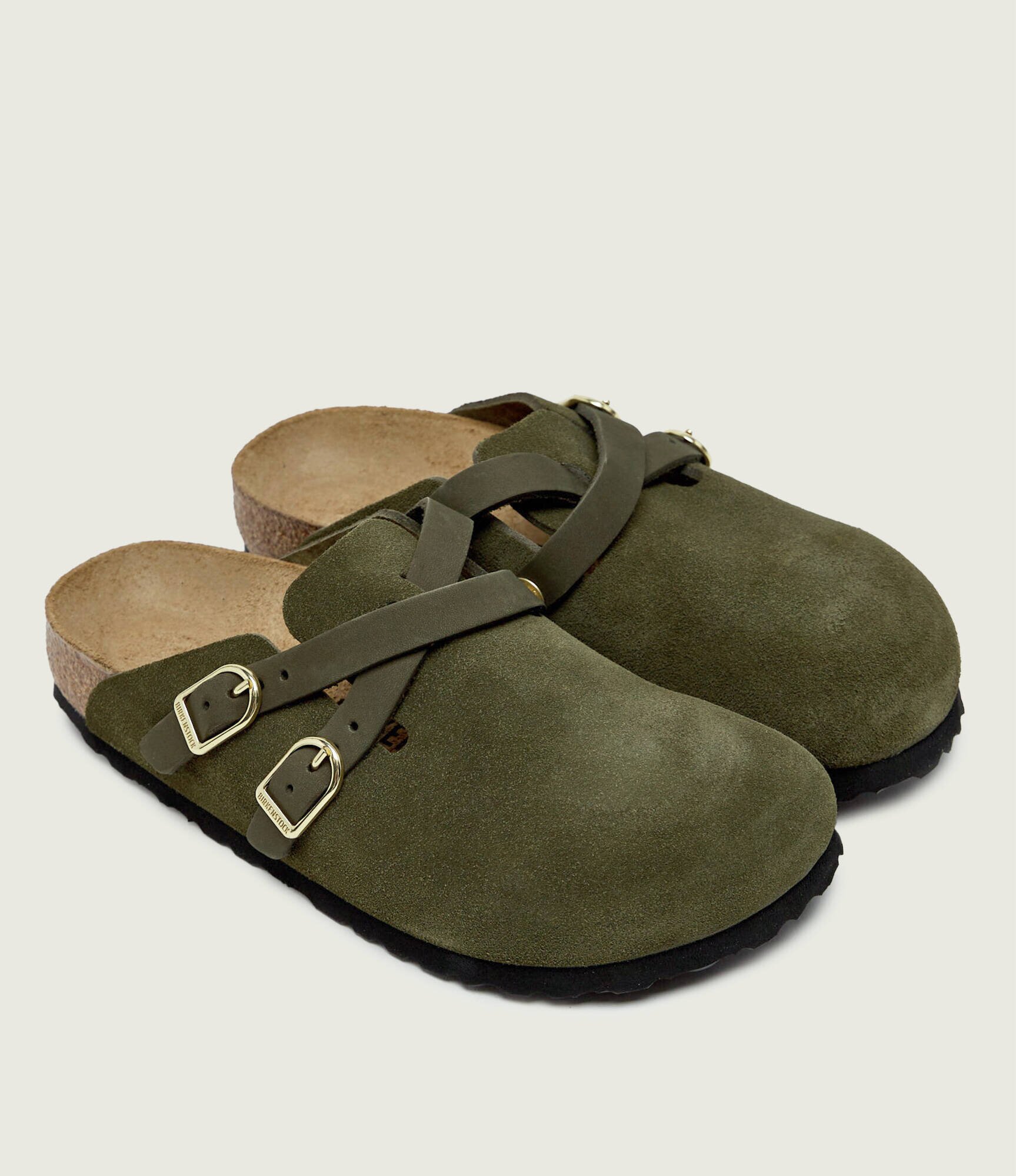 Birkenstock Mules (încălțăminte) Blair | piele întoarsă | narrow fit cu adaos de piele