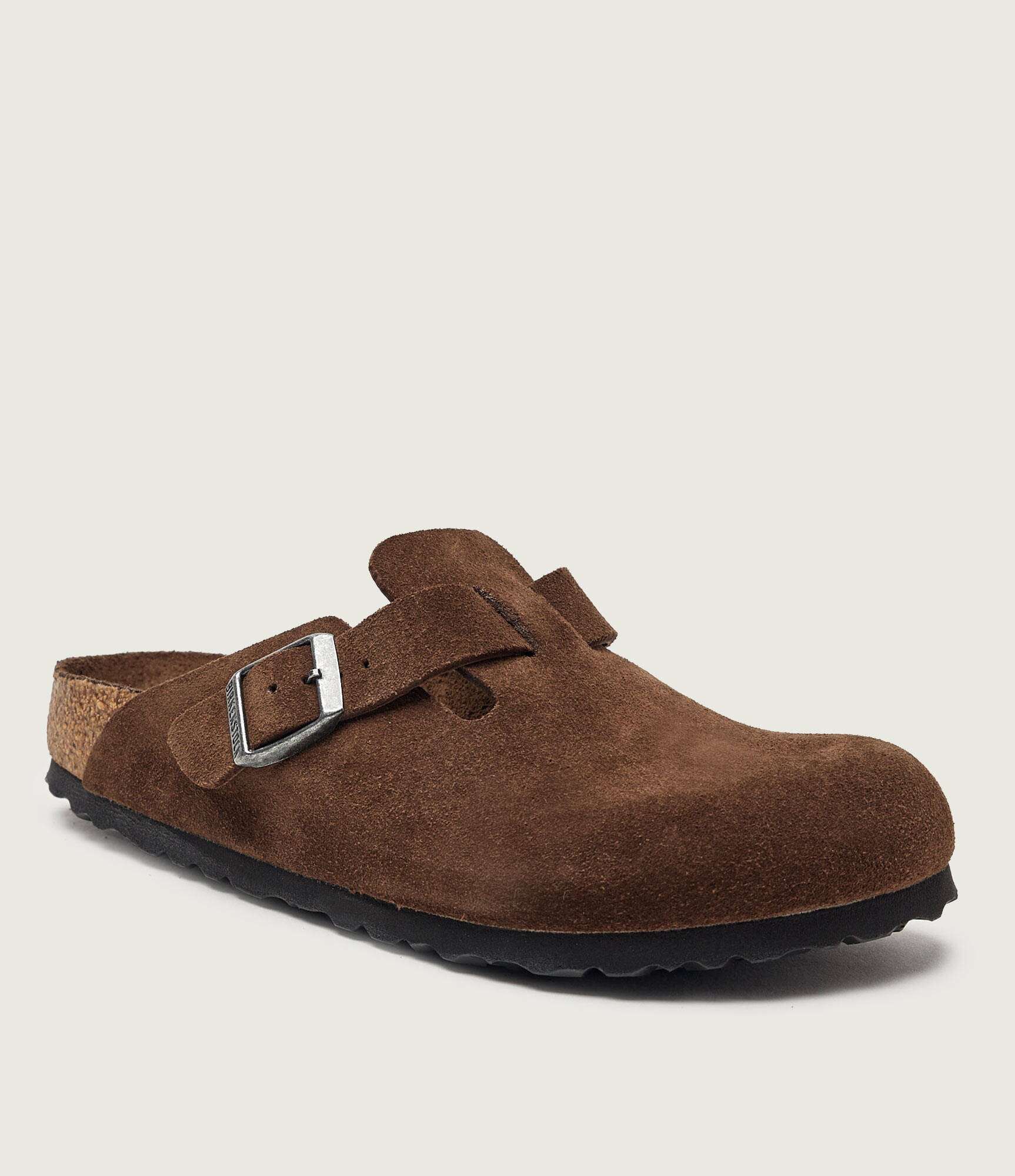 Birkenstock Mules (încălțăminte) Boston BS | piele întoarsă | narrow fit