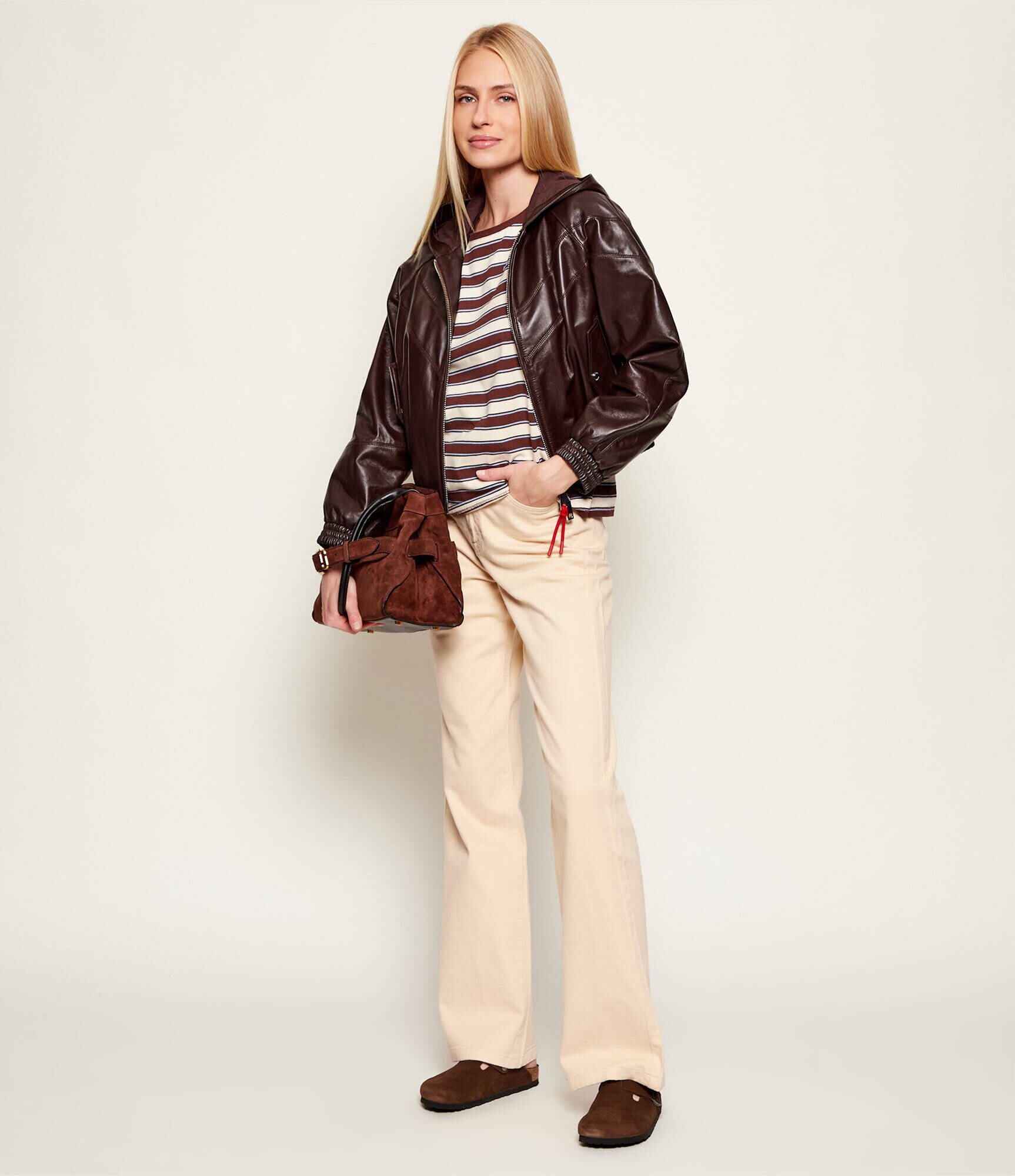 Birkenstock Mules (încălțăminte) Boston BS | piele întoarsă | narrow fit