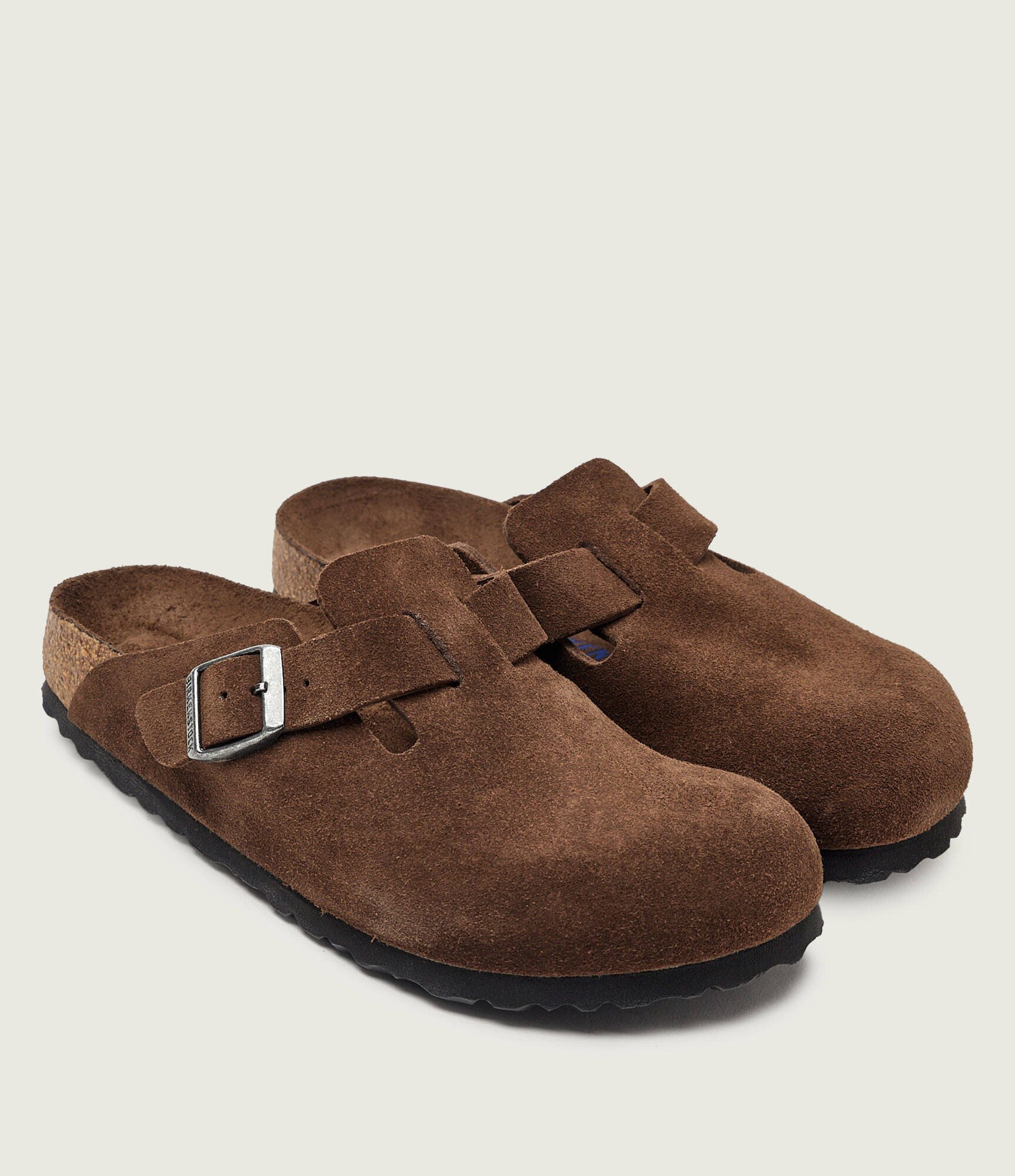 Birkenstock Mules (încălțăminte) Boston BS | piele întoarsă | narrow fit
