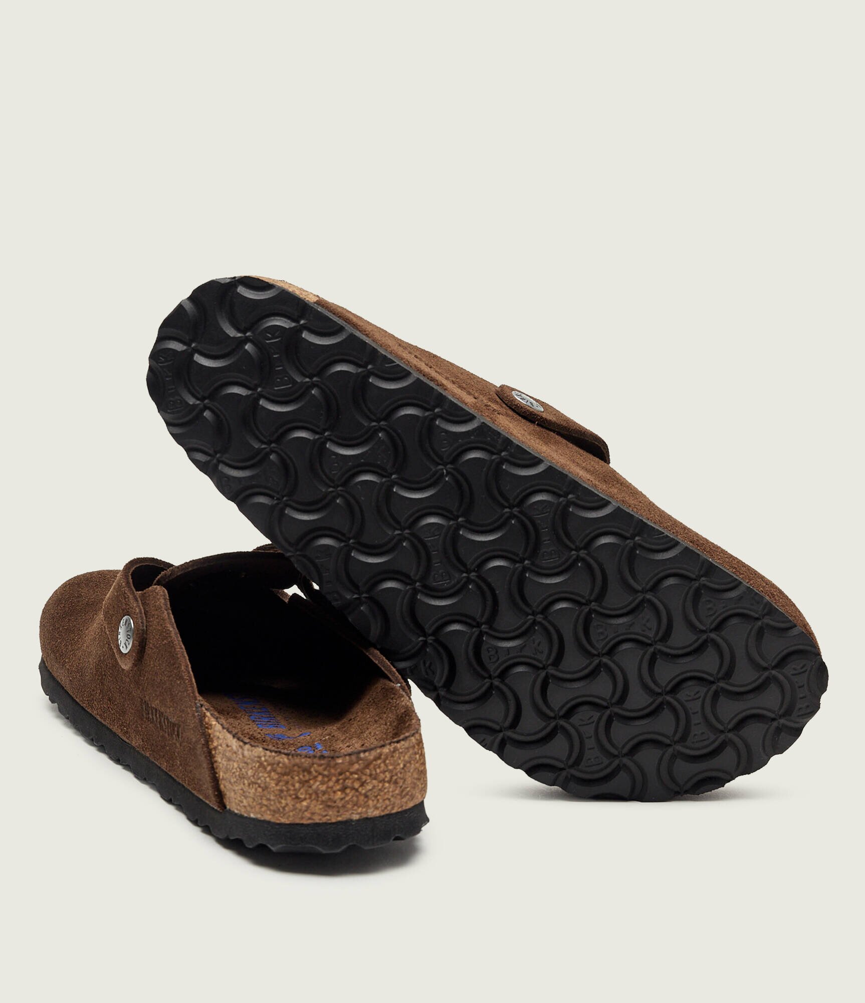 Birkenstock Mules (încălțăminte) Boston BS | piele întoarsă | narrow fit