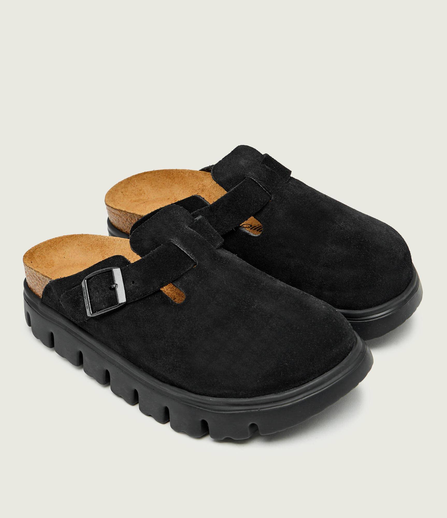 Birkenstock Mules (încălțăminte) Boston Chunky | x Papillio | narrow fit | piele întoarsă