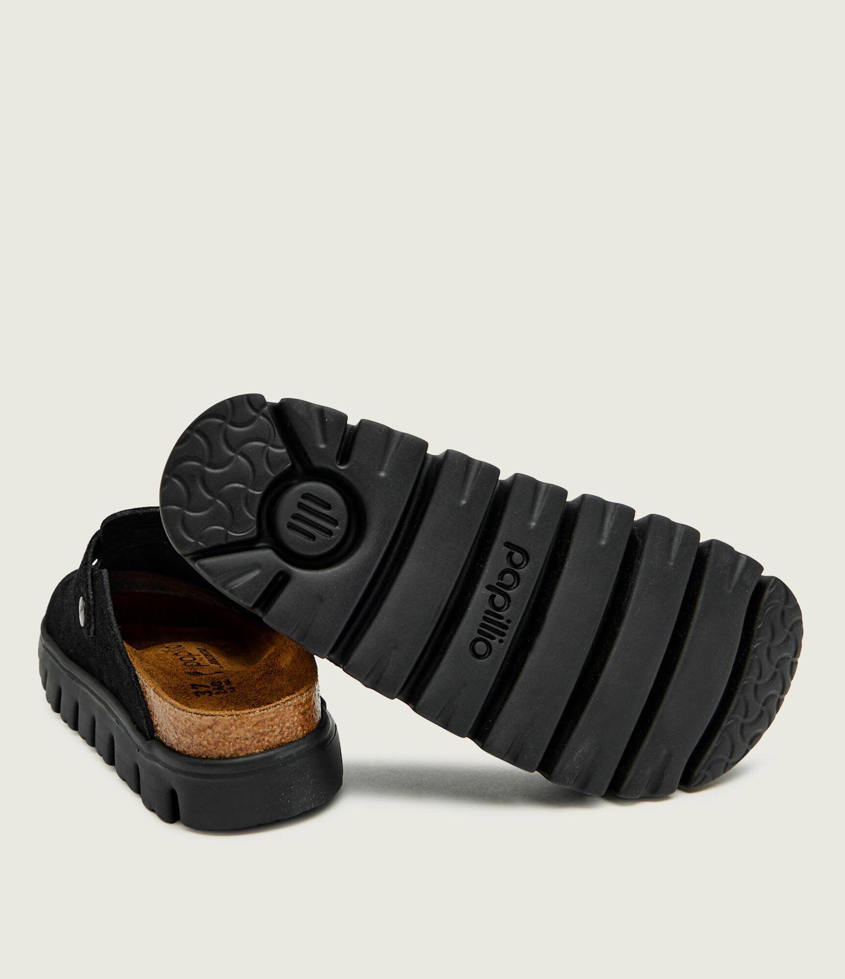 Birkenstock Mules (încălțăminte) Boston Chunky | x Papillio | narrow fit | piele întoarsă