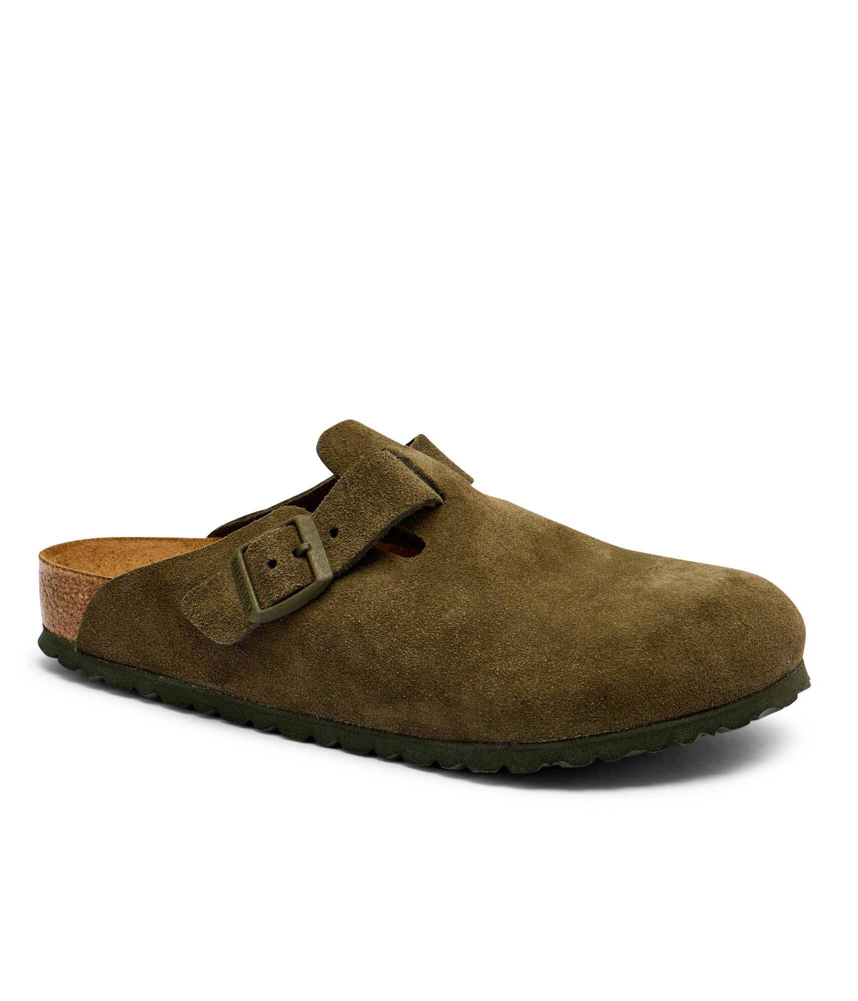 Birkenstock Mules (încălțăminte) Boston LEVE | piele întoarsă