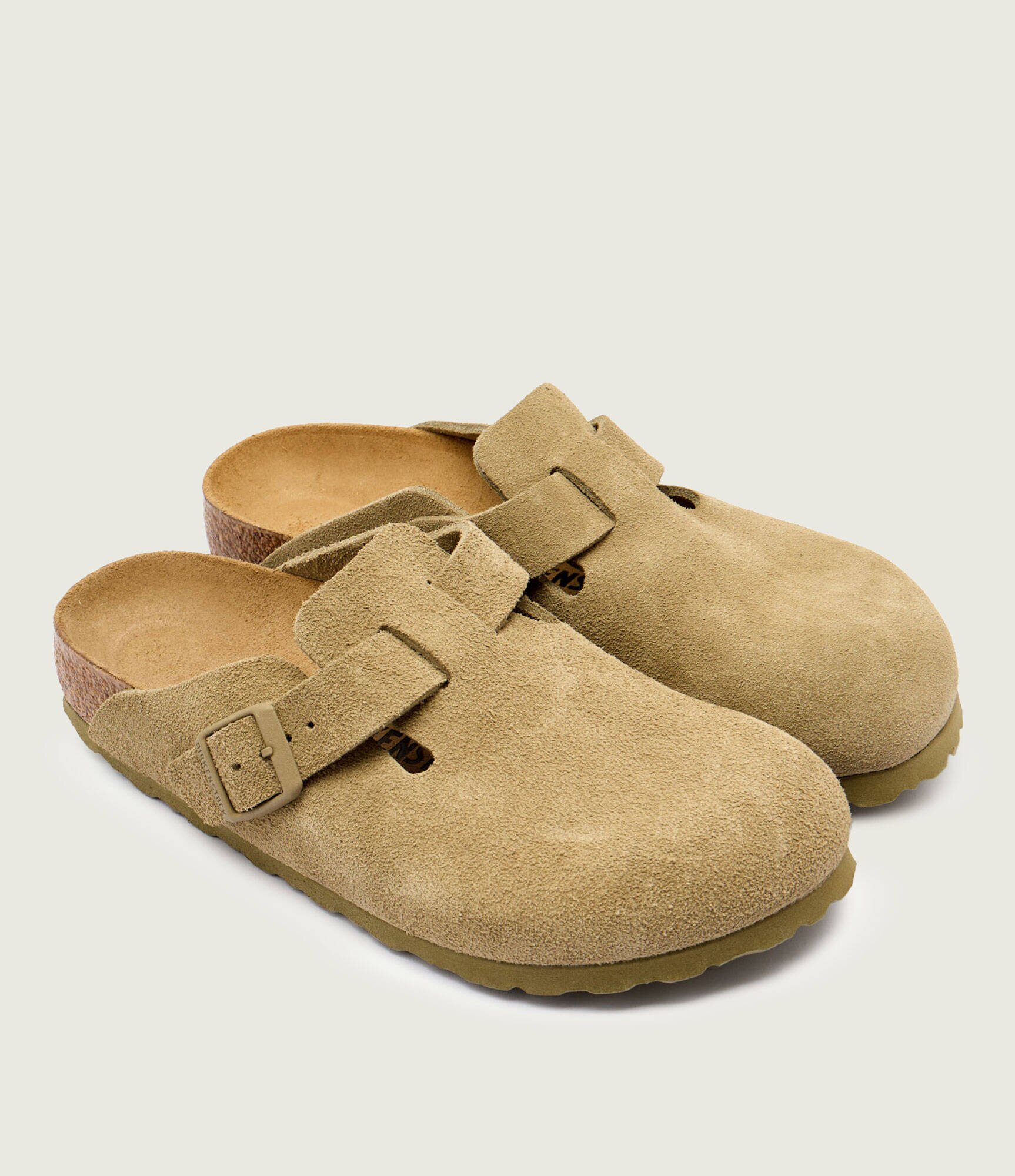 Birkenstock Mules (încălțăminte) Boston | narrow fit | piele întoarsă