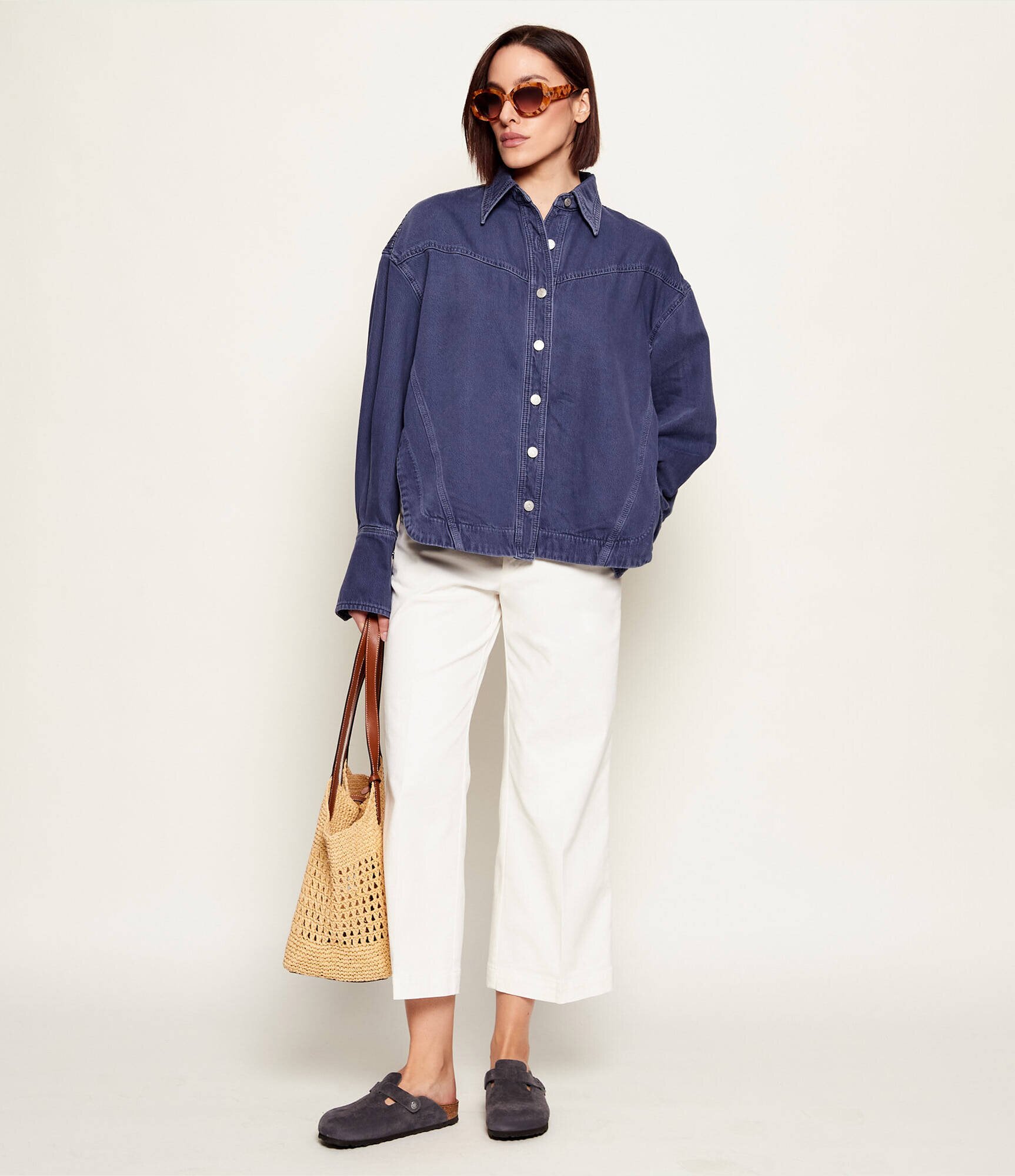 Birkenstock Mules (încălțăminte) Boston | narrow fit | piele întoarsă