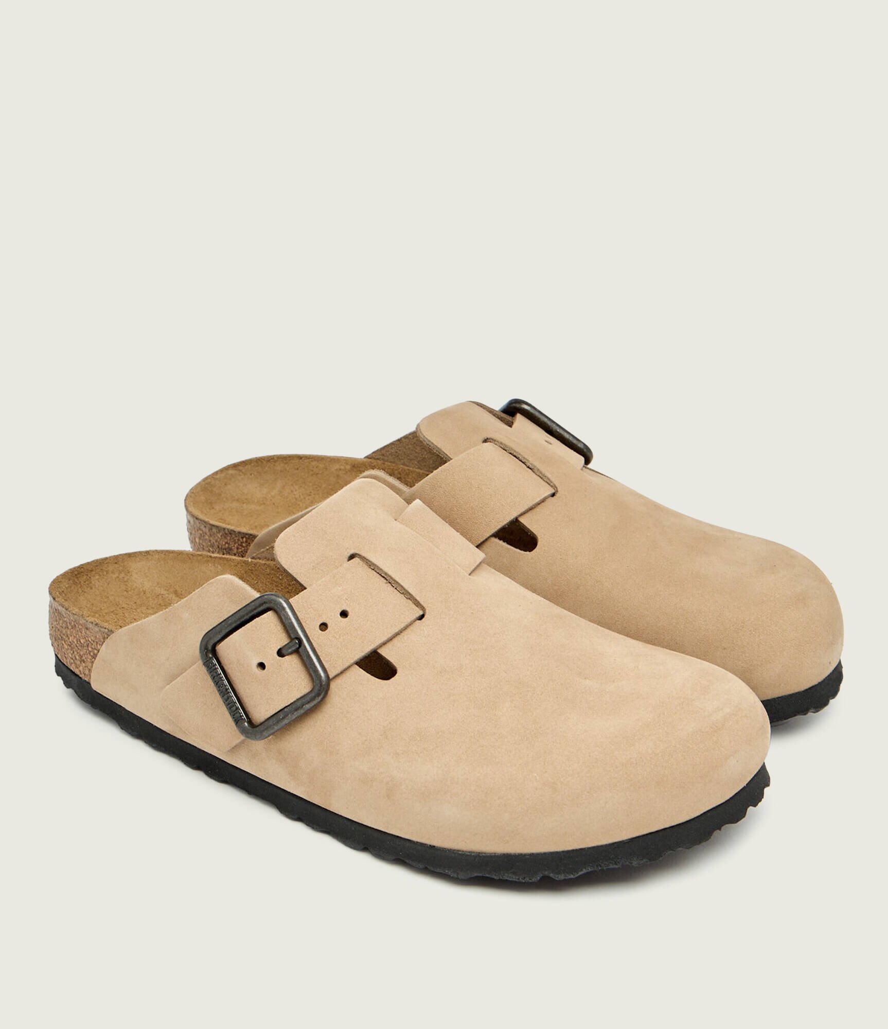 Birkenstock Mules (încălțăminte) Boston | narrow fit | piele întoarsă