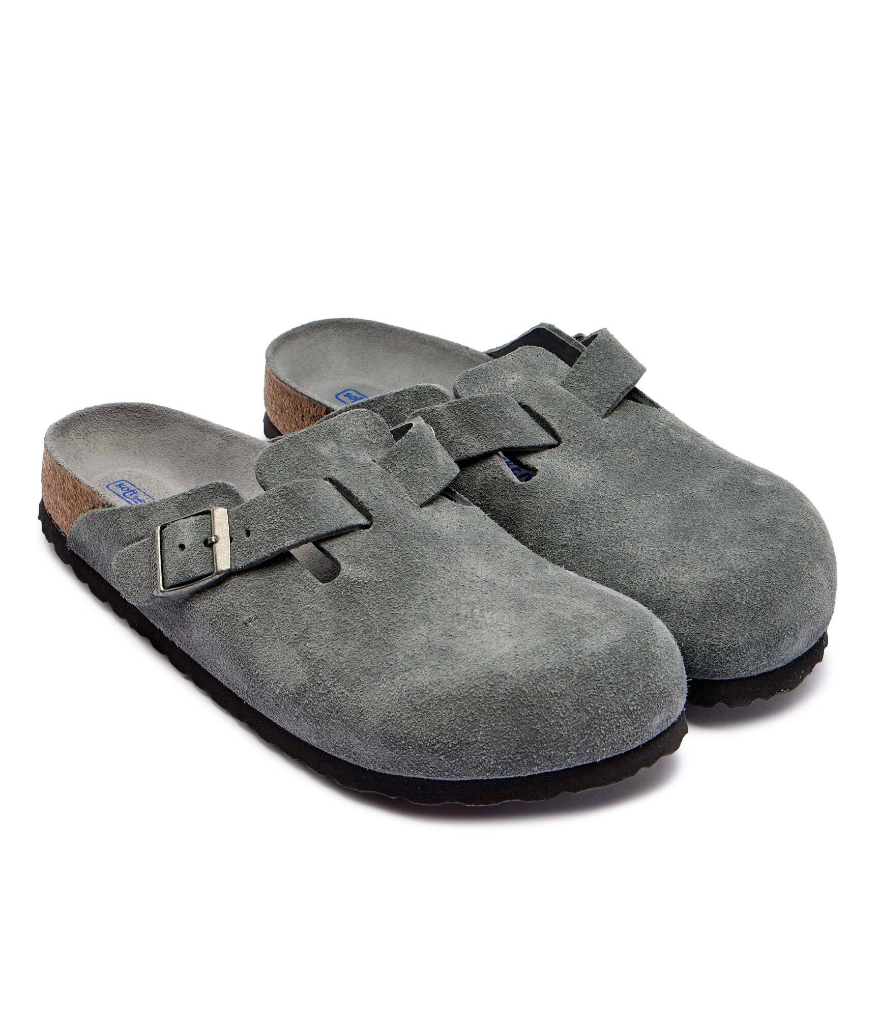 Birkenstock Mules (încălțăminte) Boston | narrow fit soft footbed | piele întoarsă