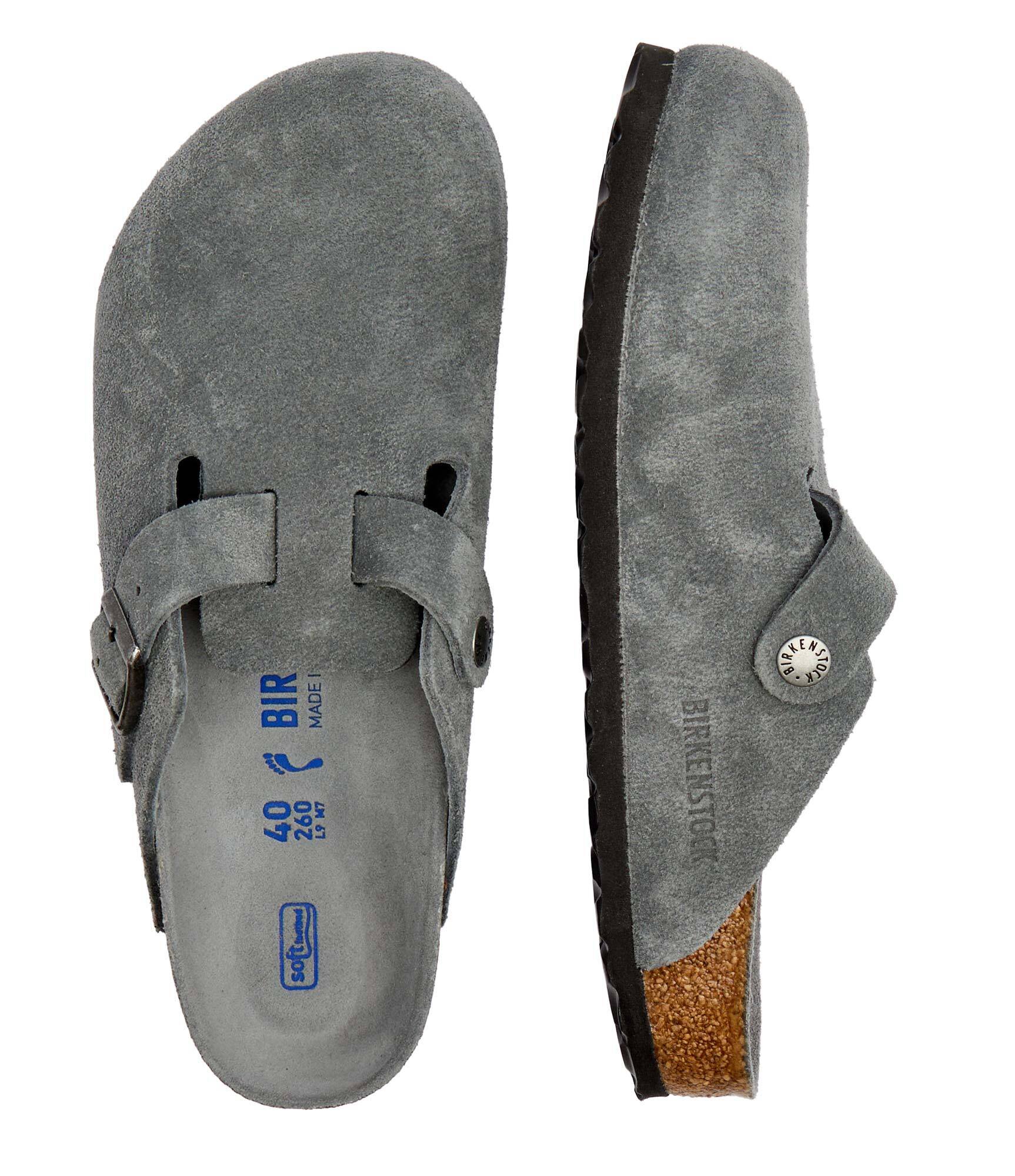 Birkenstock Mules (încălțăminte) Boston | narrow fit soft footbed | piele întoarsă