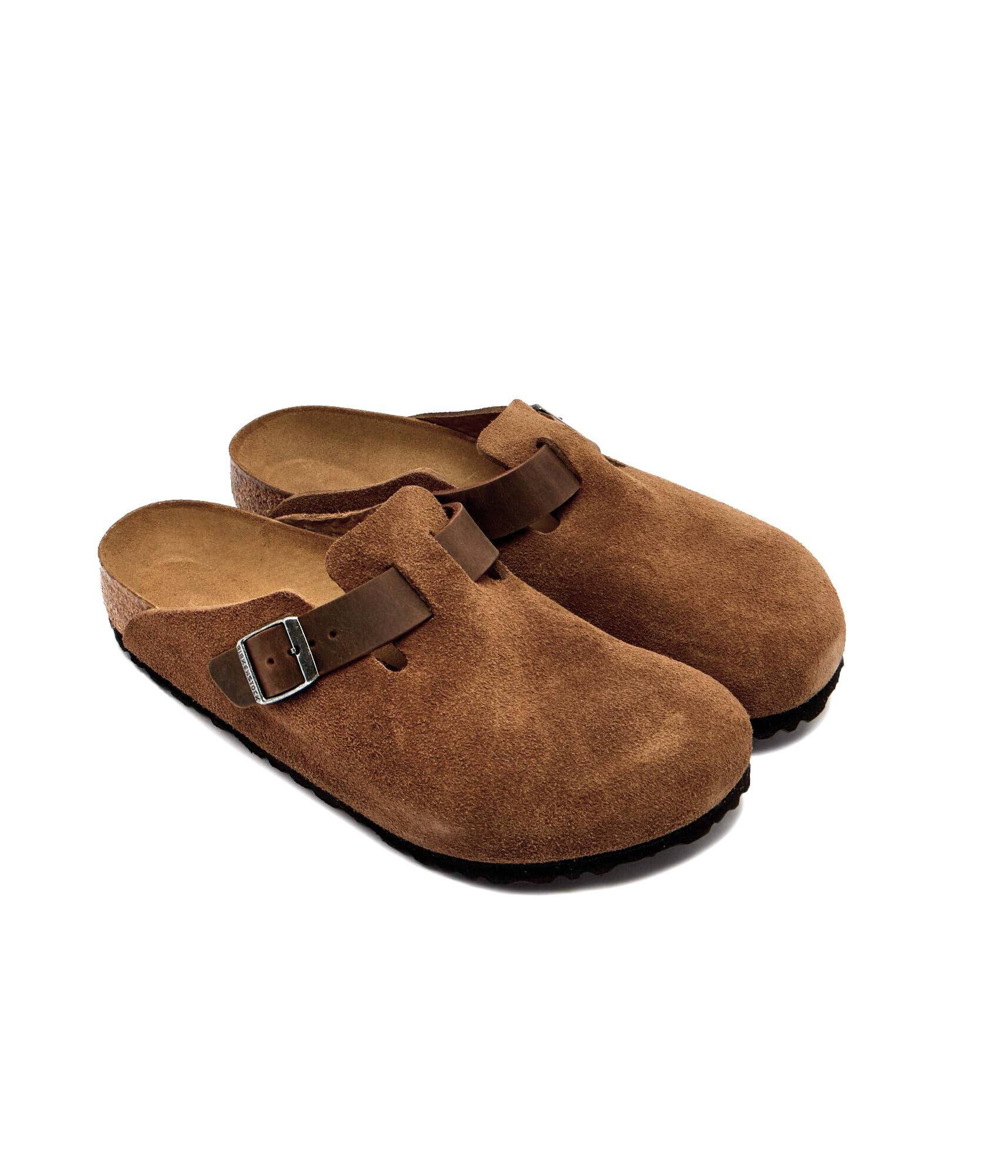 Birkenstock Mules (încălțăminte) Boston | piele întoarsă