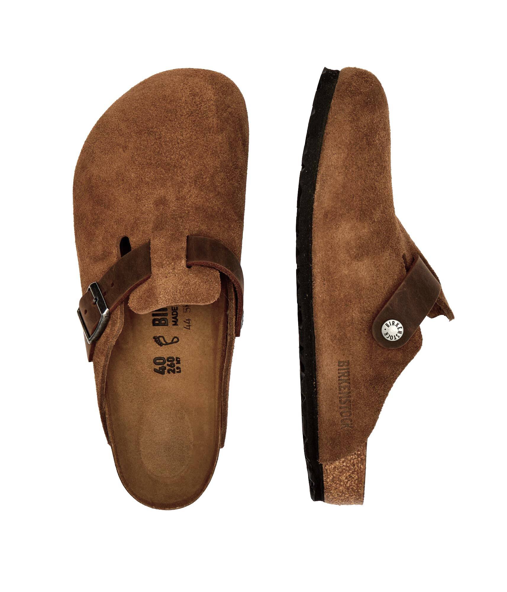 Birkenstock Mules (încălțăminte) Boston | piele întoarsă