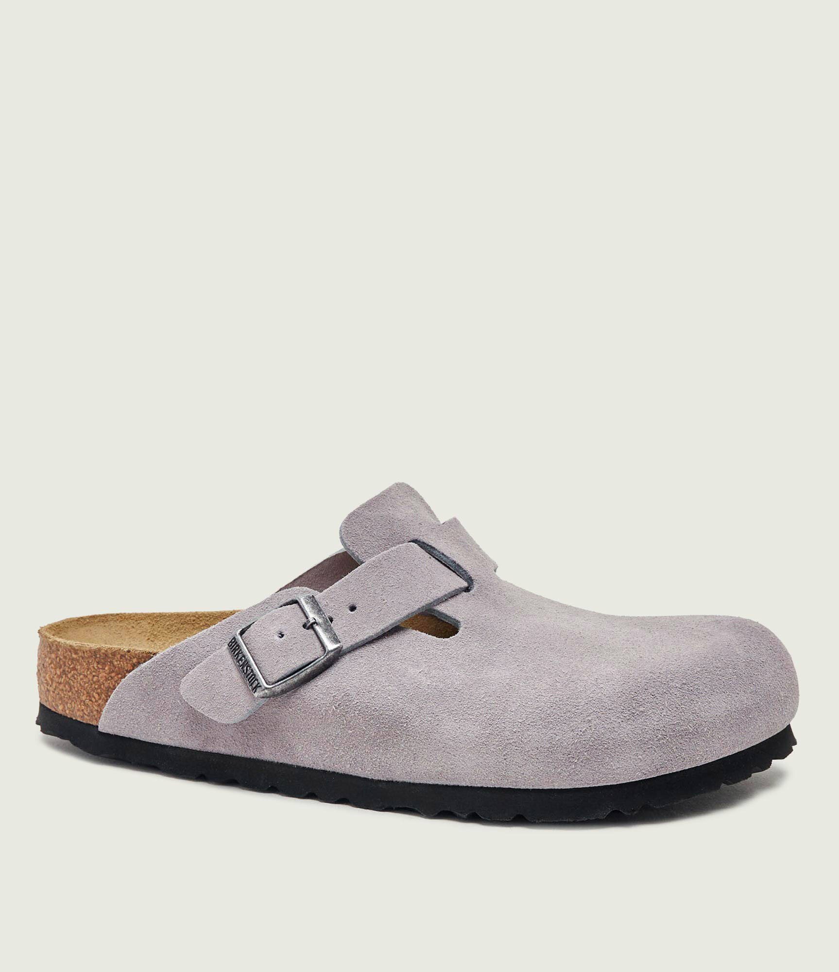 Birkenstock Mules (încălțăminte) Boston | piele întoarsă | narrow fit